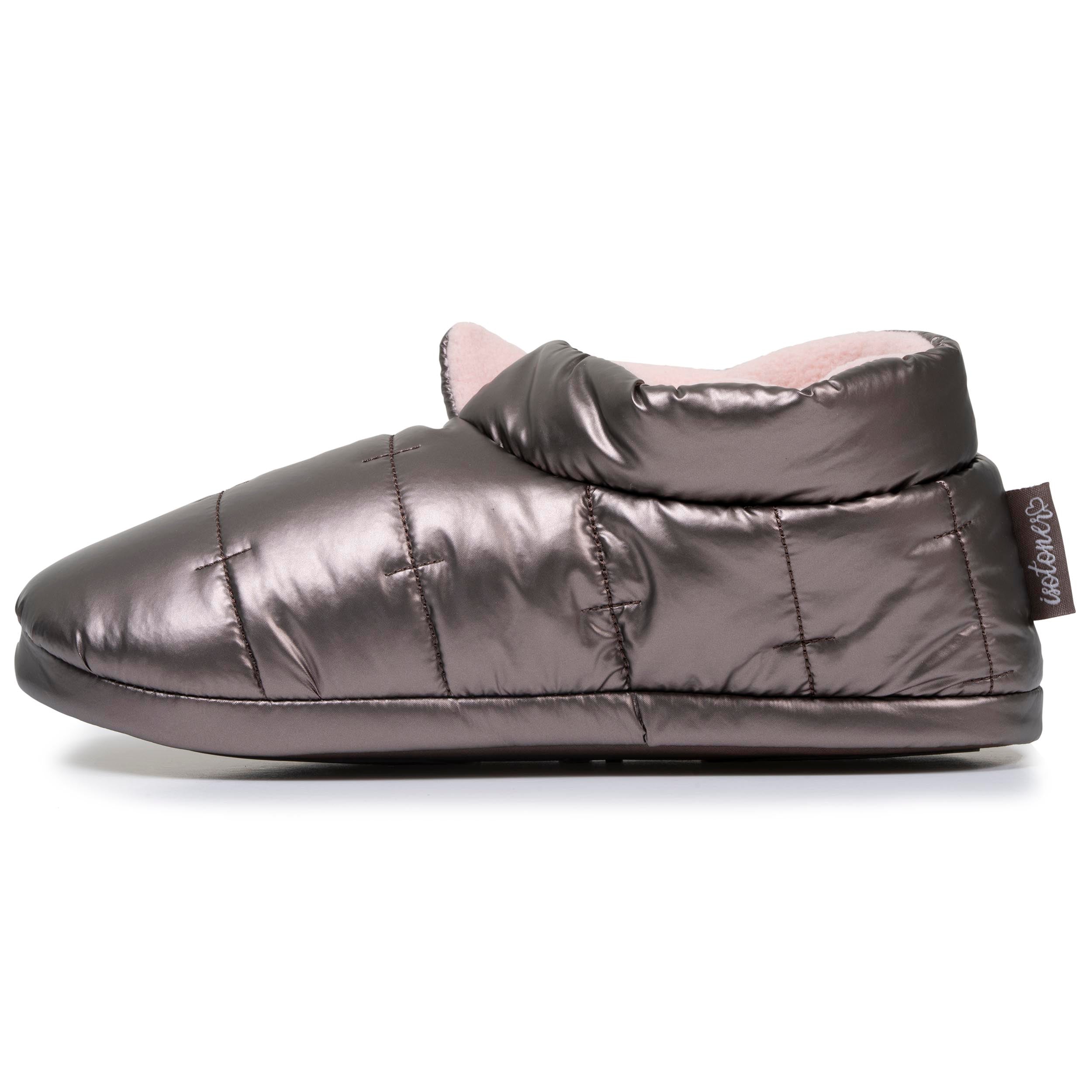 isotoner-chaussons-bottillons-femme-bronze image 3