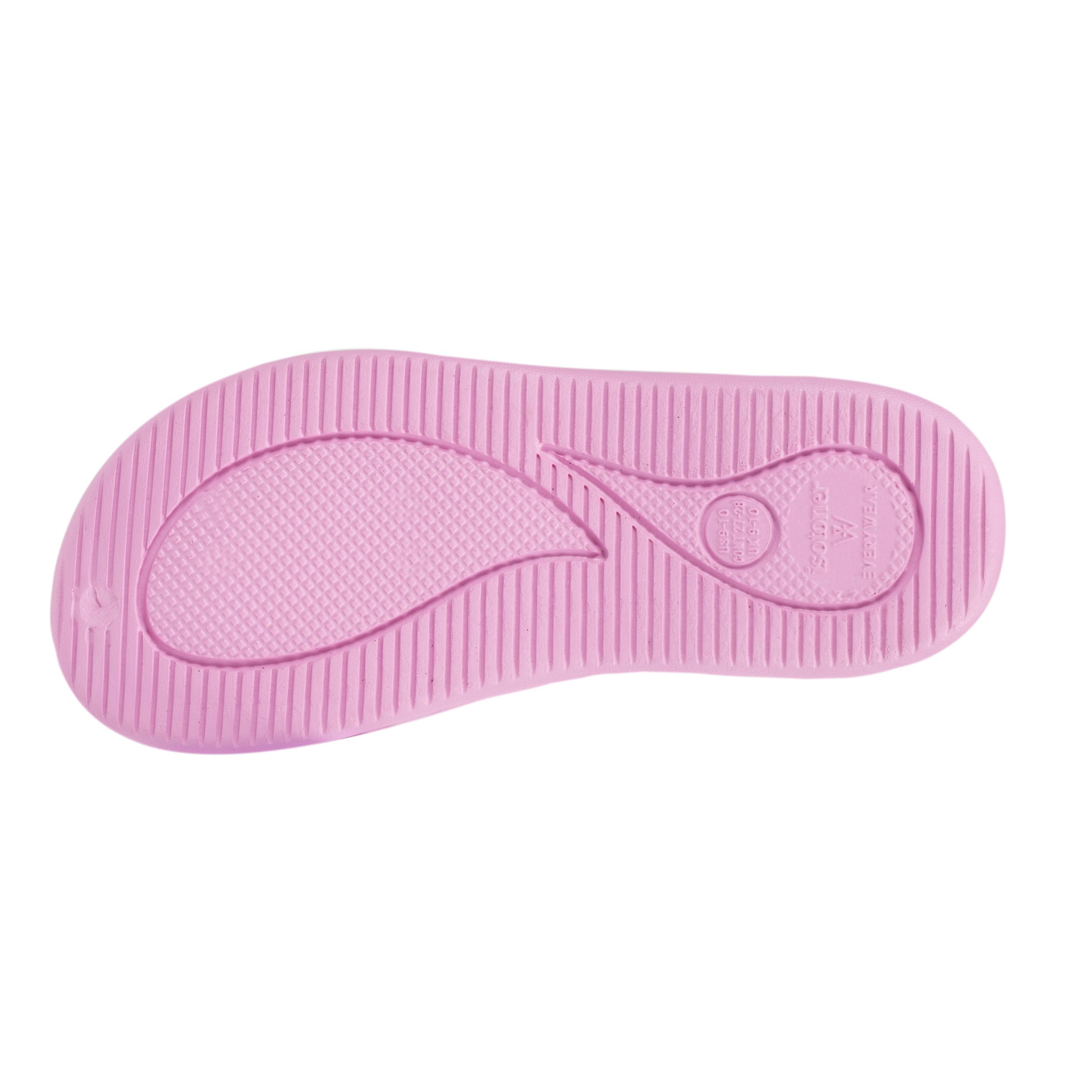 isotoner-mules-sabots-enfant-rose-bonbon image 4