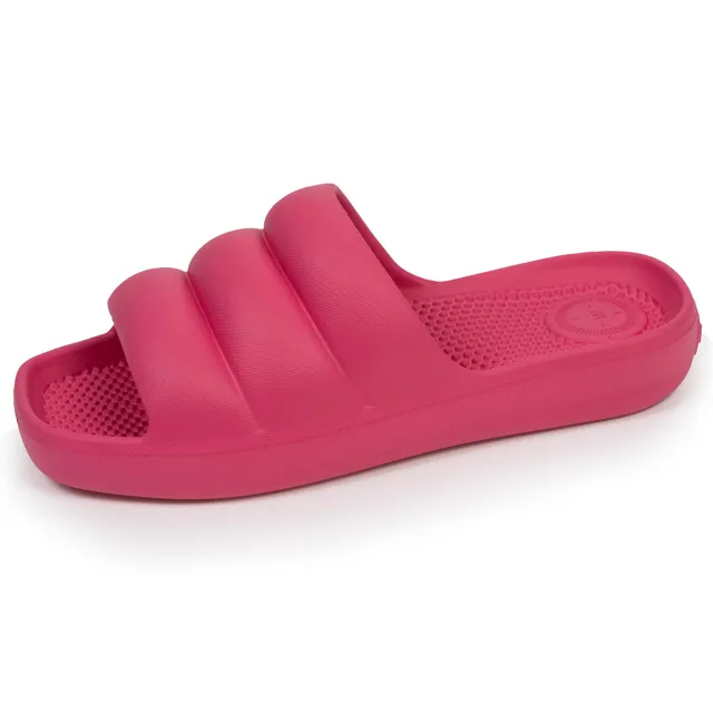 isotoner-mules-claquettes-femme-everywear-rose image 1