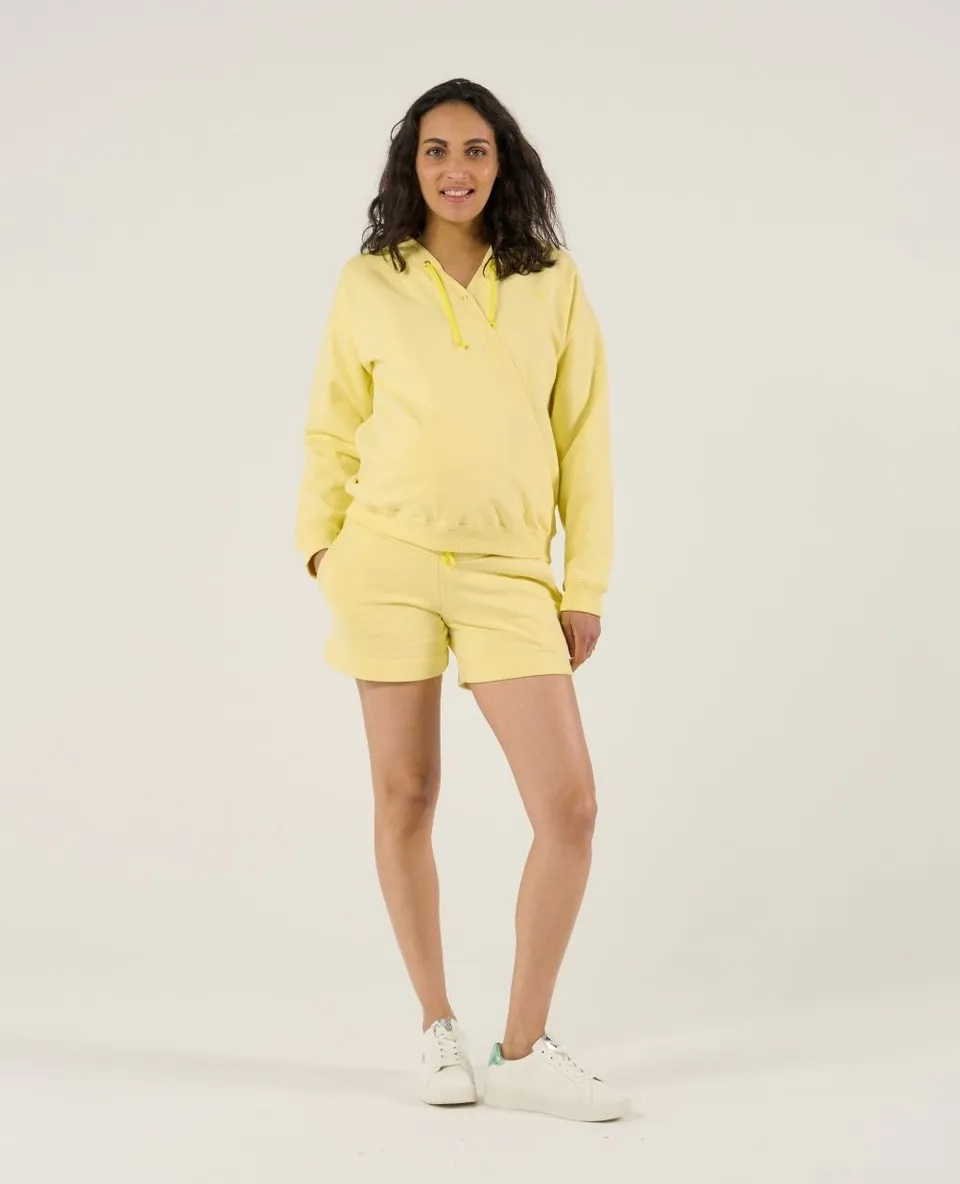cache-c-ur-ensemble-hoodie-short-coconut-vanille image 1