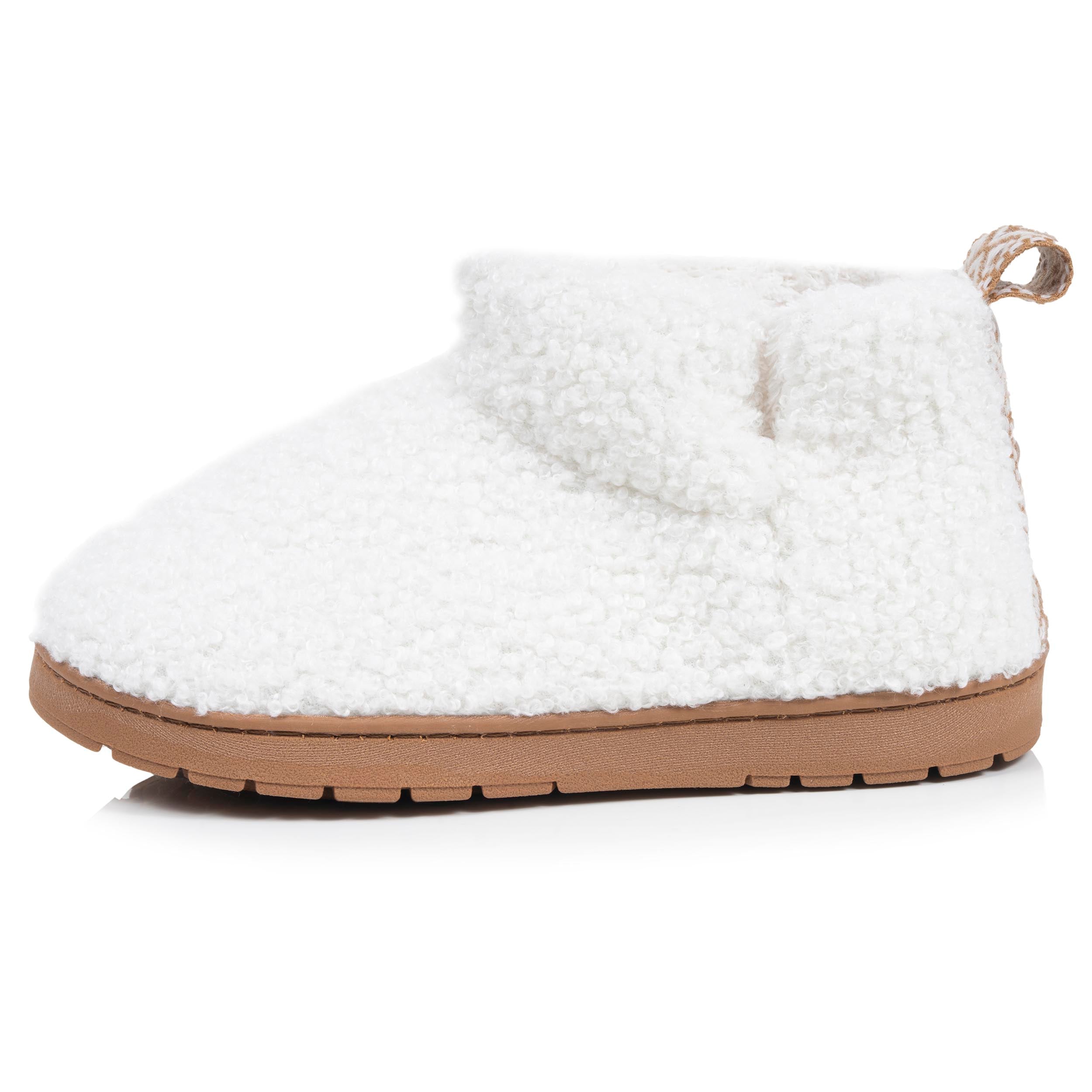 isotoner-chaussons-bottillons-enfant-ivoire-sherpa image 3