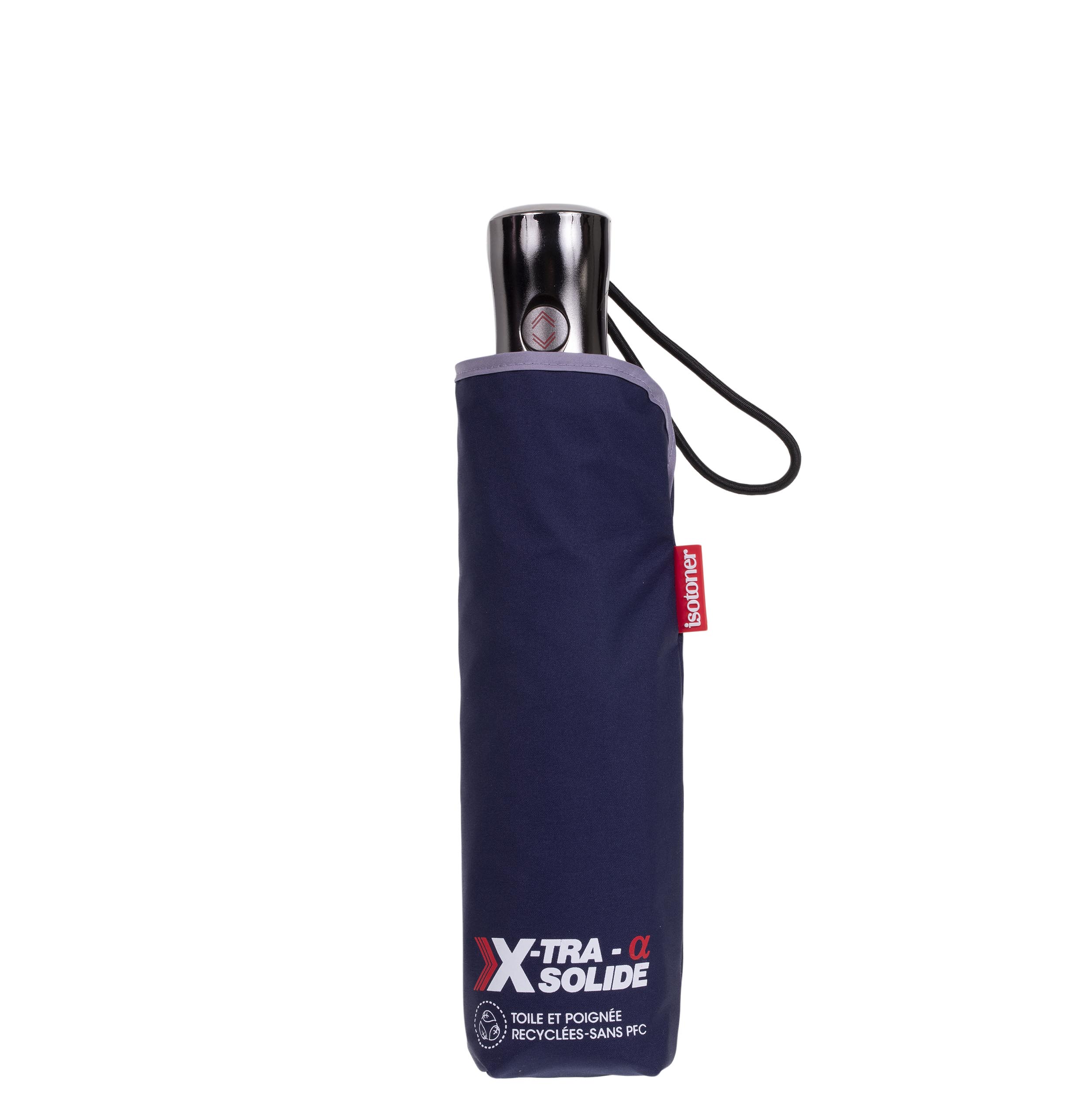 isotoner-parapluie-x-tra-solide-28-cm-marine-parme-ouverture-automatique image 4