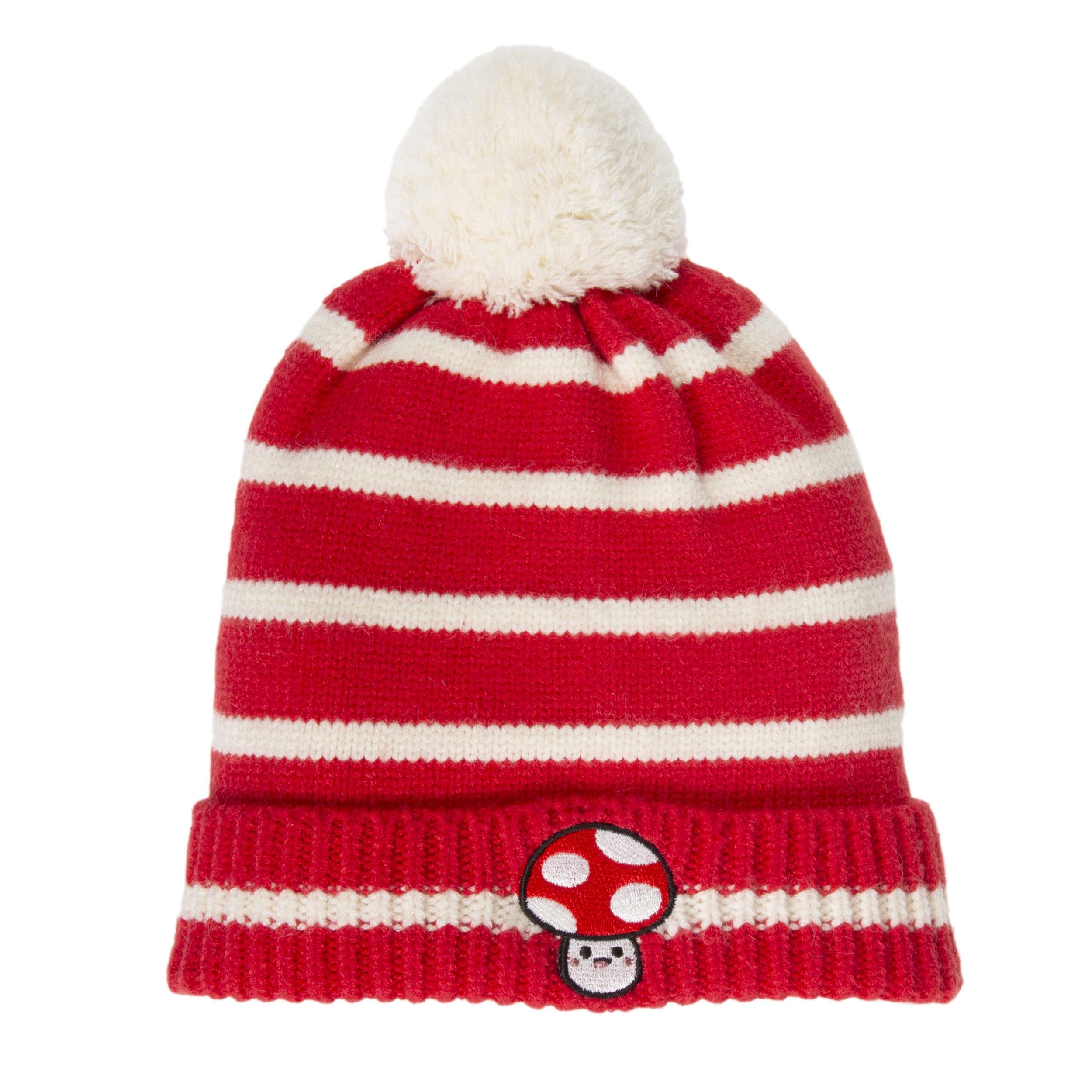 isotoner-bonnet-enfant-2-4-ans-champignon-rouge image 3