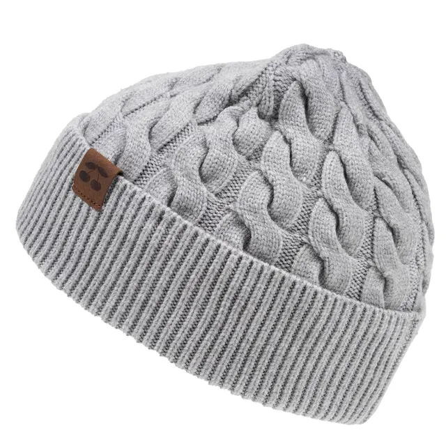 isotoner-bonnet-enfant-6-12-ans-ultra-doux-gris-cerise image 1