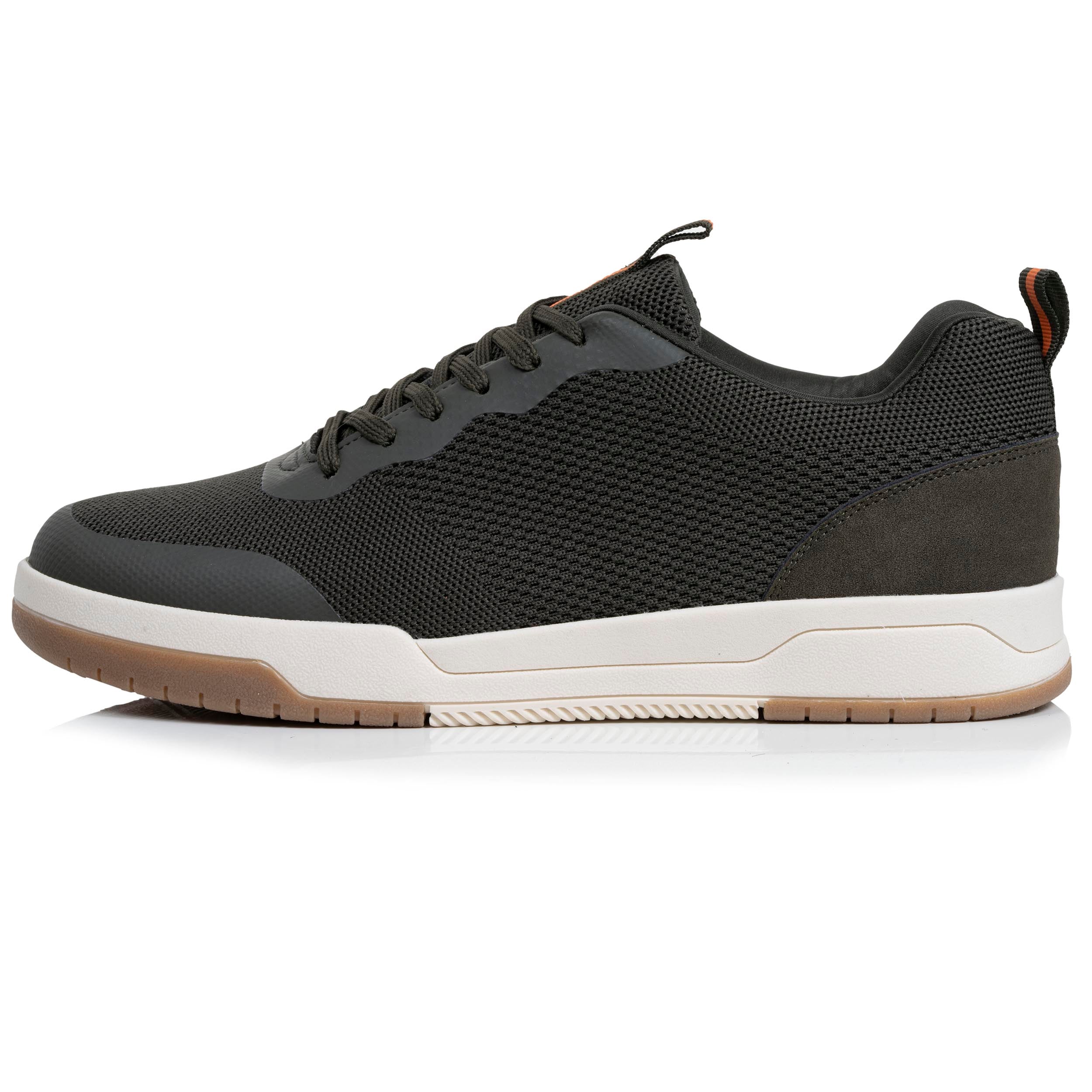 isotoner-baskets-homme-lacets-kaki-everywear-m-moire-de-forme image 4