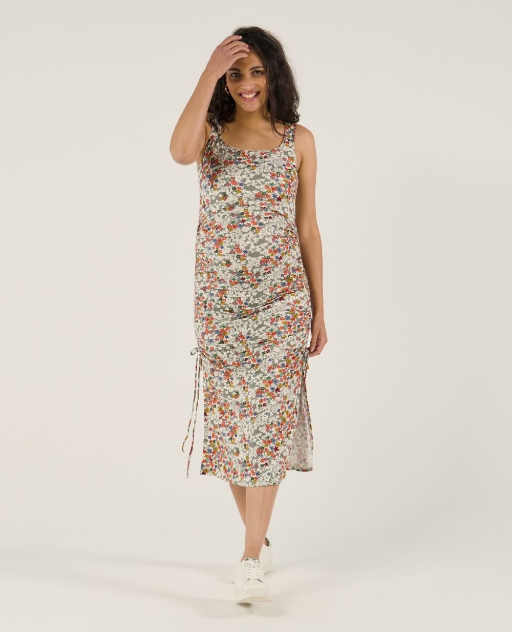 cache-c-ur-robe-grossesse-et-allaitement-liberty-multicolore image 2