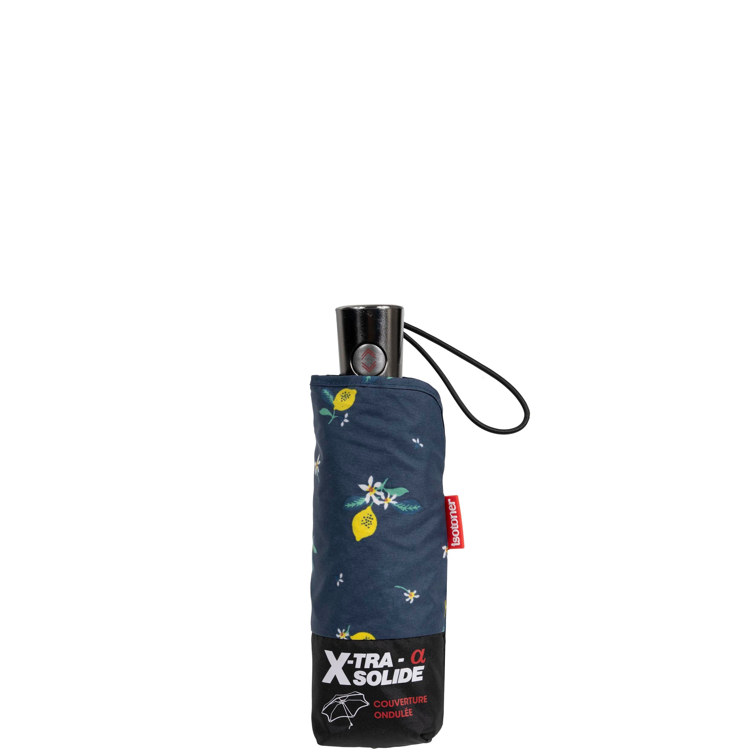 isotoner-parapluie-x-tra-solide-23-cm-automatique-citron-jaune image 4