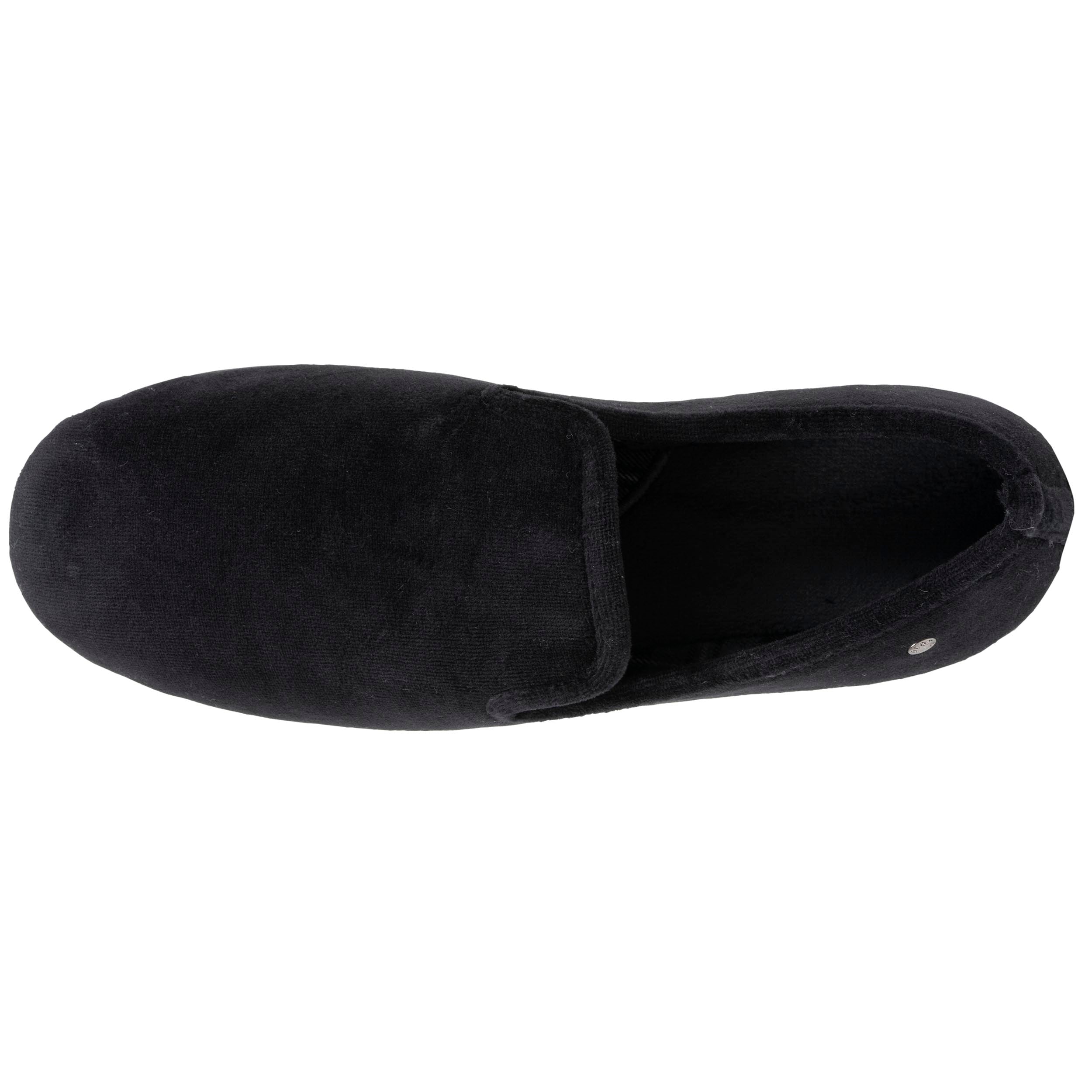 isotoner-chaussons-charentaises-homme-noir-tartan-everywear image 3