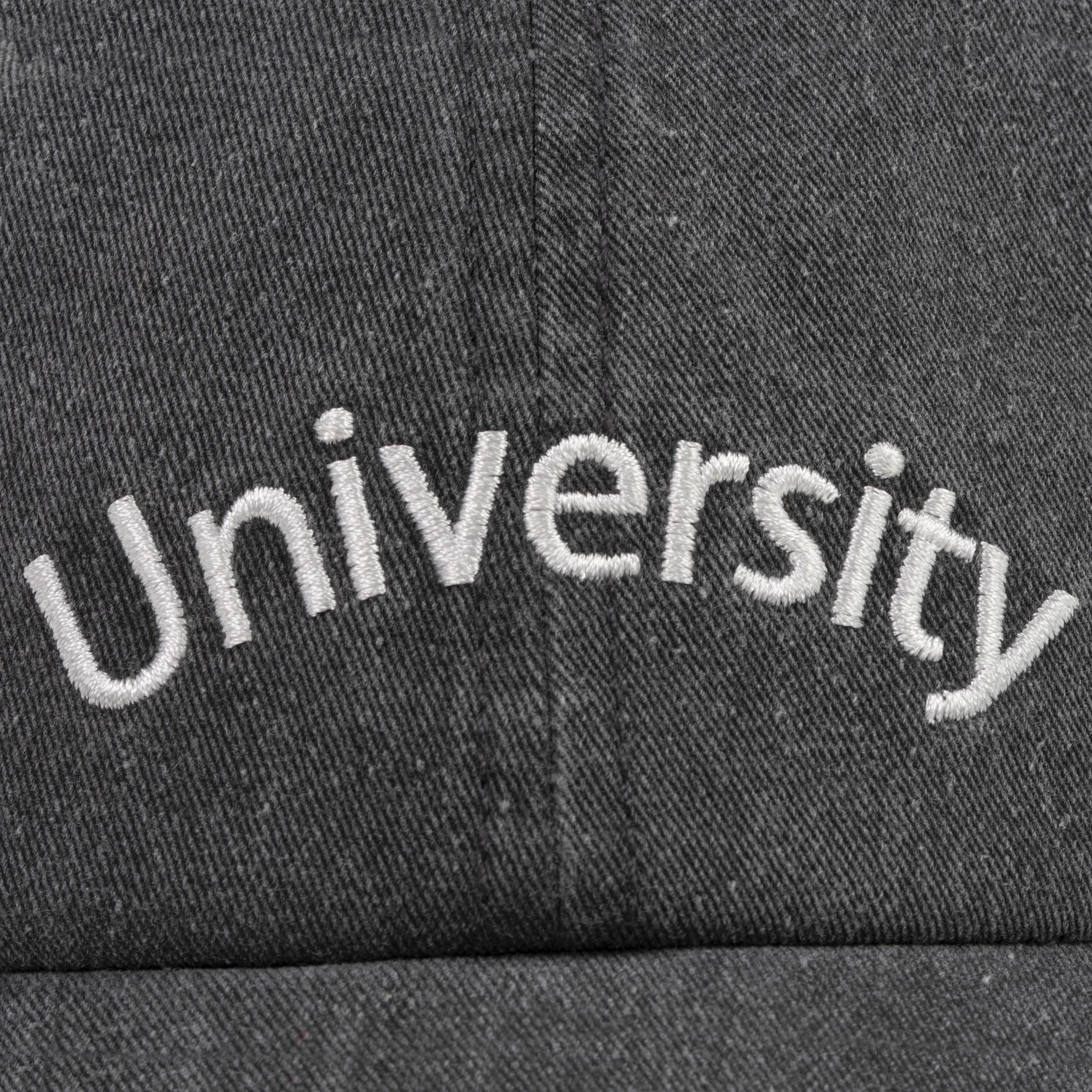 isotoner-casquette-mixte-gris-broderie-university-coton image 3