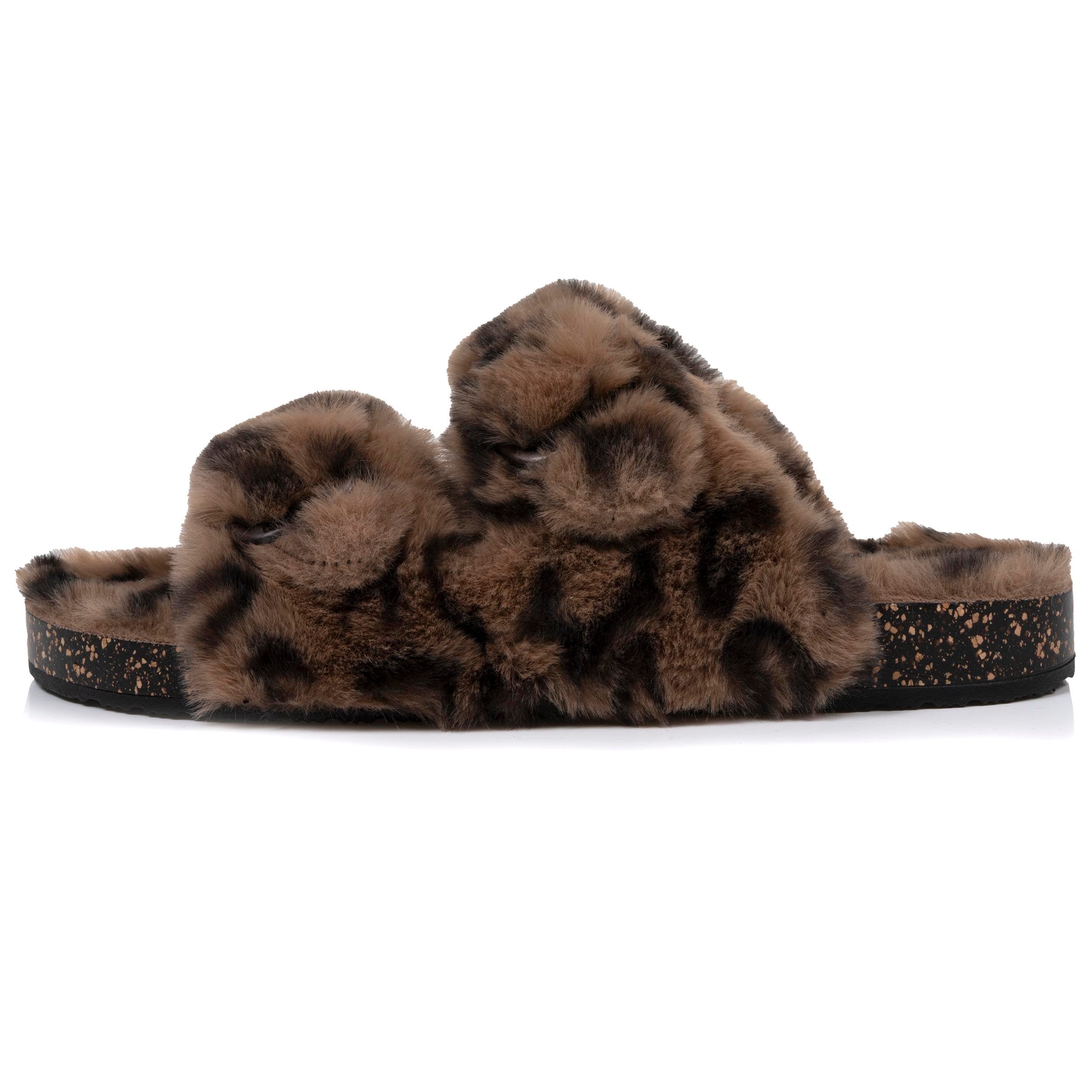isotoner-chaussons-sandales-femme-l-opard image 3