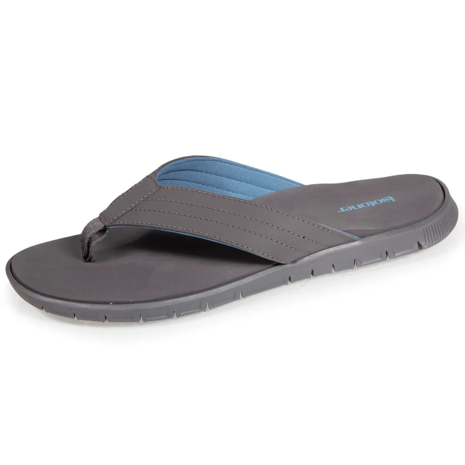 isotoner-tongs-sport-homme-confort-gris image 1