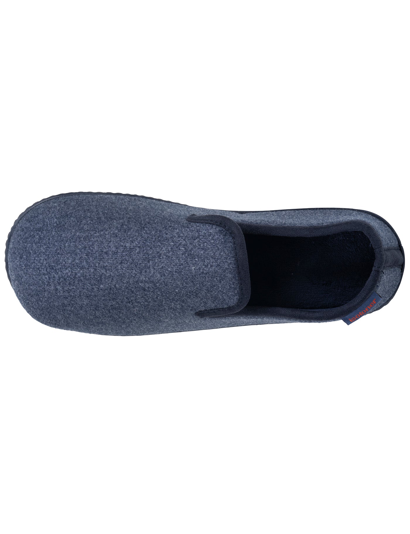 isotoner-chaussons-charentaises-homme-marine-clair image 7