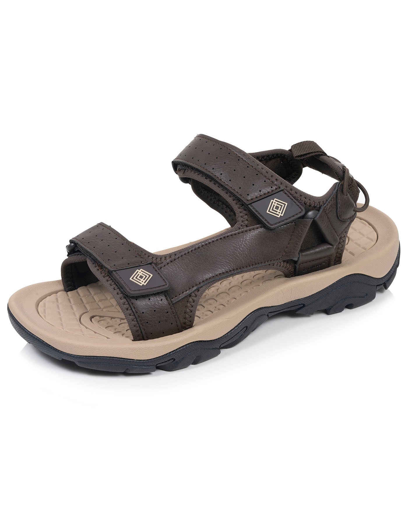 isotoner-sandales-homme-sport-marron-fonc-everywear image 6
