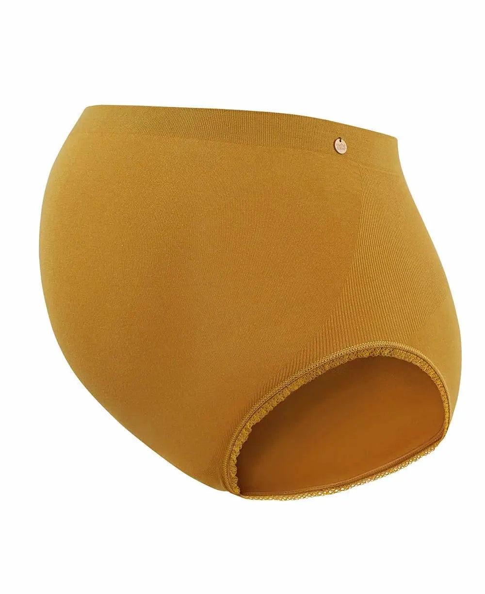 cache-c-ur-maxi-culotte-grossesse-sans-couture-organic-cumin image 2