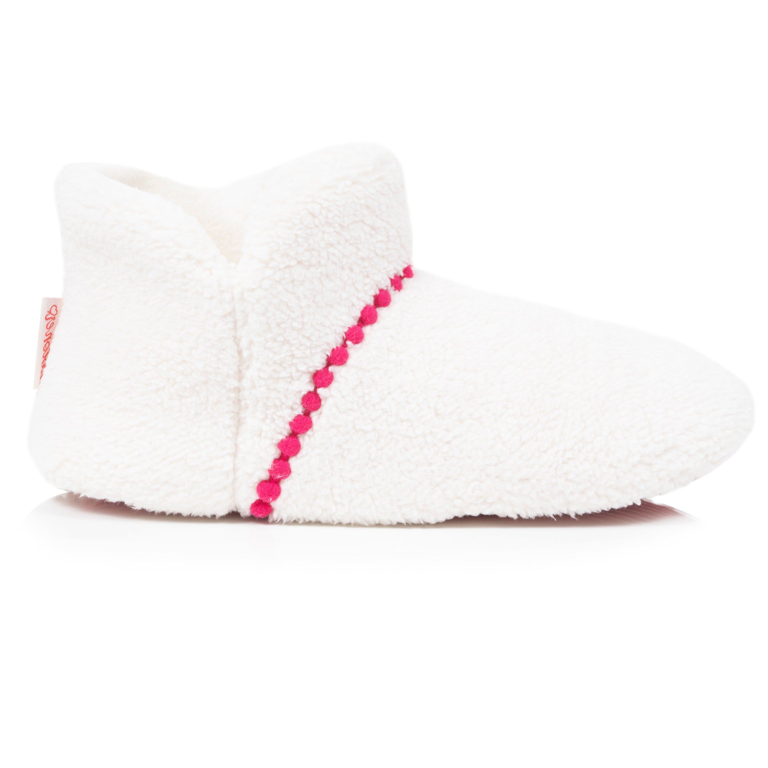 isotoner-chaussons-bottillons-femme-sherpa-lama-ivoire image 8