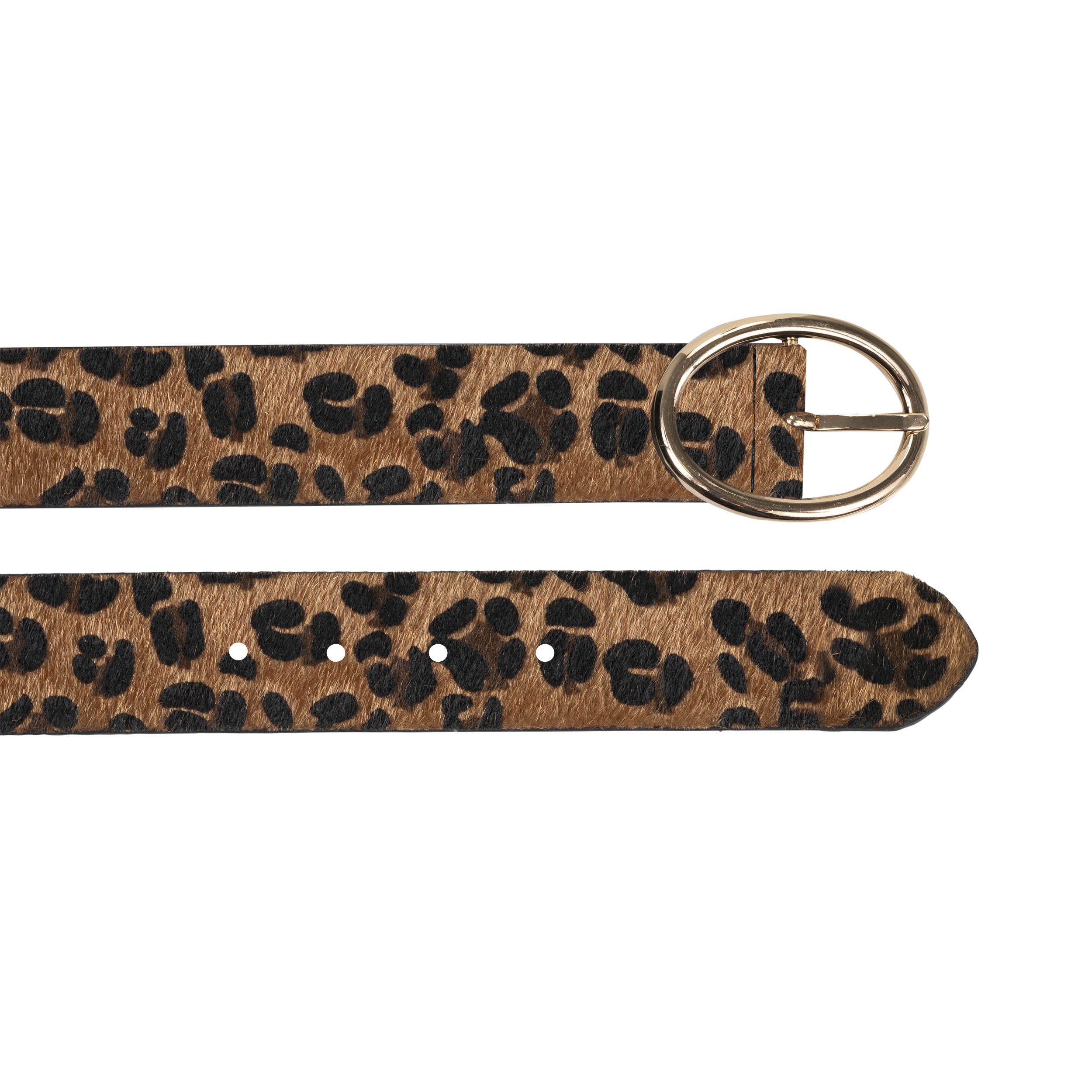 isotoner-ceinture-femme-l-opard-boucle-ovale image 3