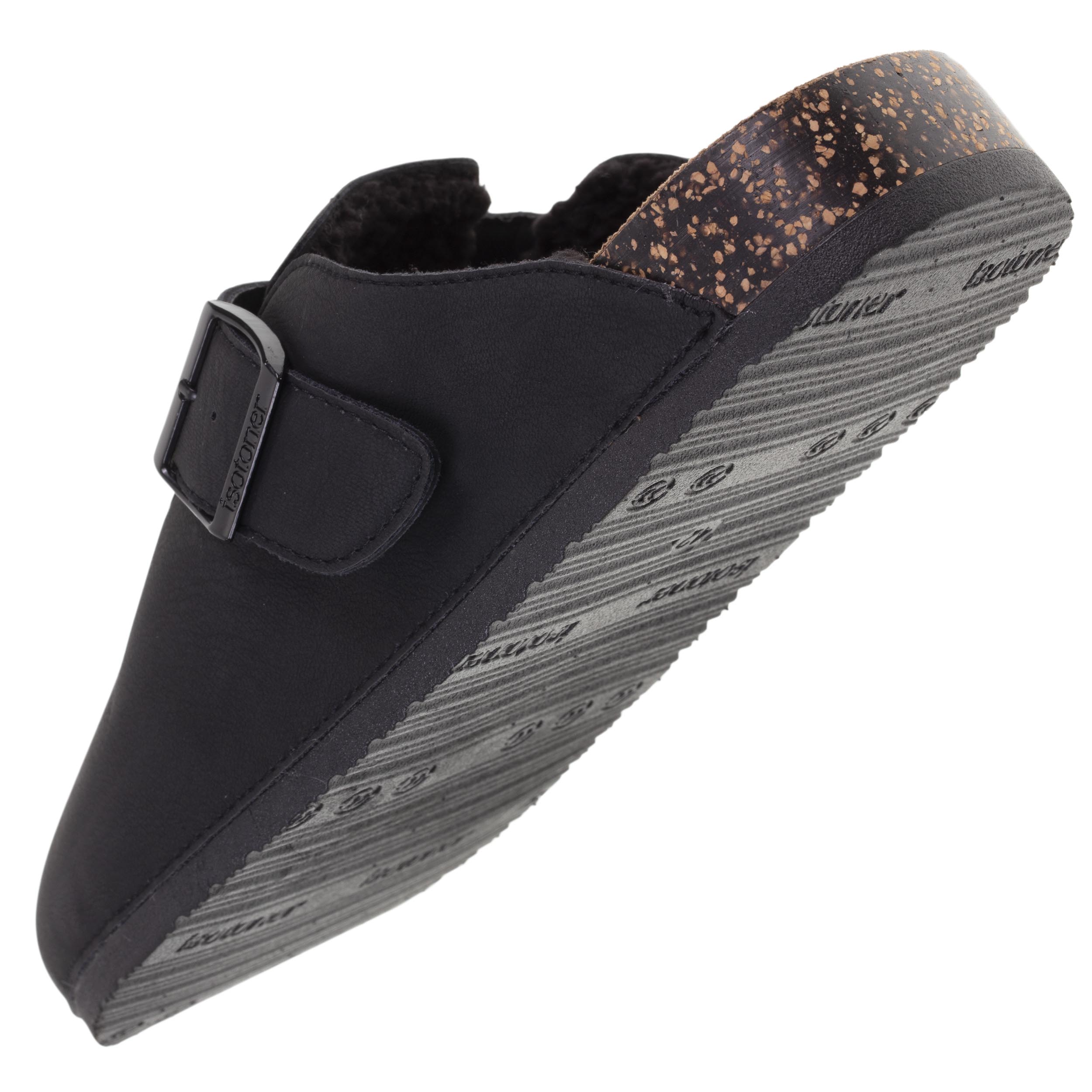 isotoner-sabots-fourr-s-homme-noir-everywear image 5
