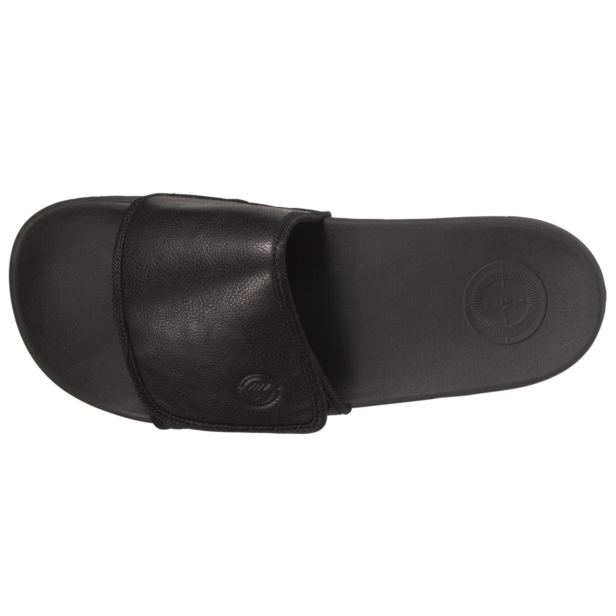 isotoner-mules-claquettes-homme-scratch-noir-everywear image 3