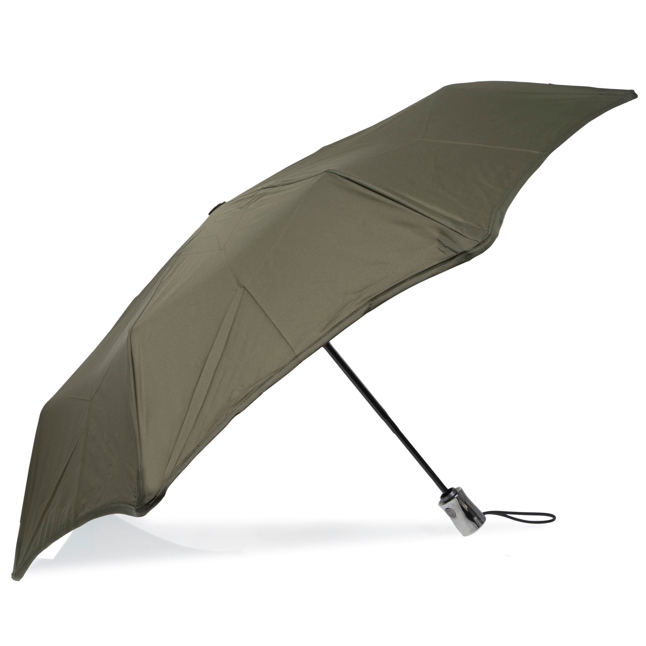 isotoner-parapluie-x-tra-solide-28-cm-kaki image 2