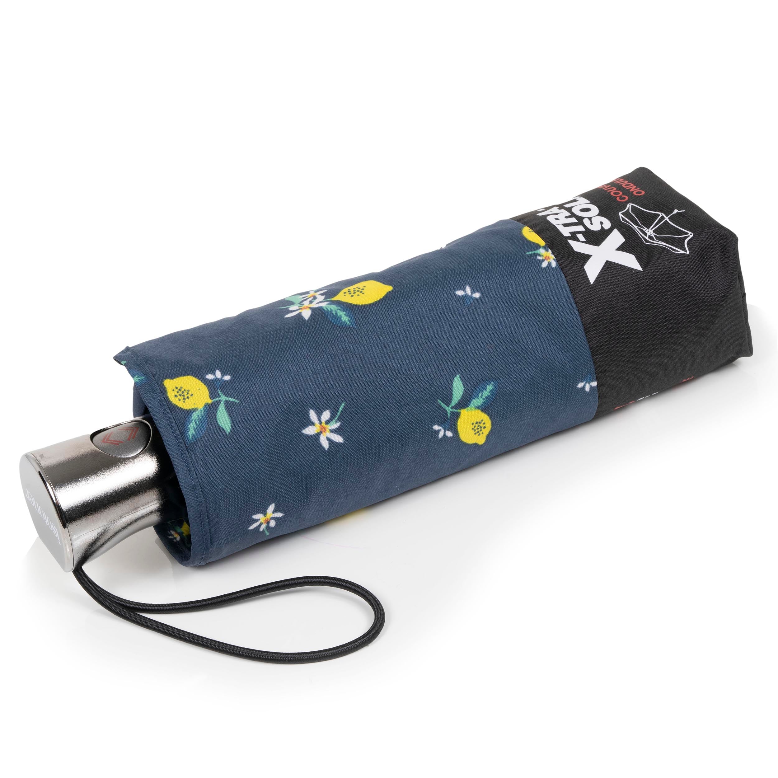isotoner-parapluie-x-tra-solide-23-cm-automatique-citron-jaune image 1