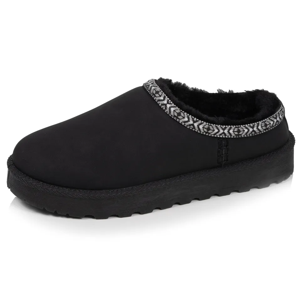 isotoner-sabots-cozy-femme-fourr-s-noir-everywear image 1