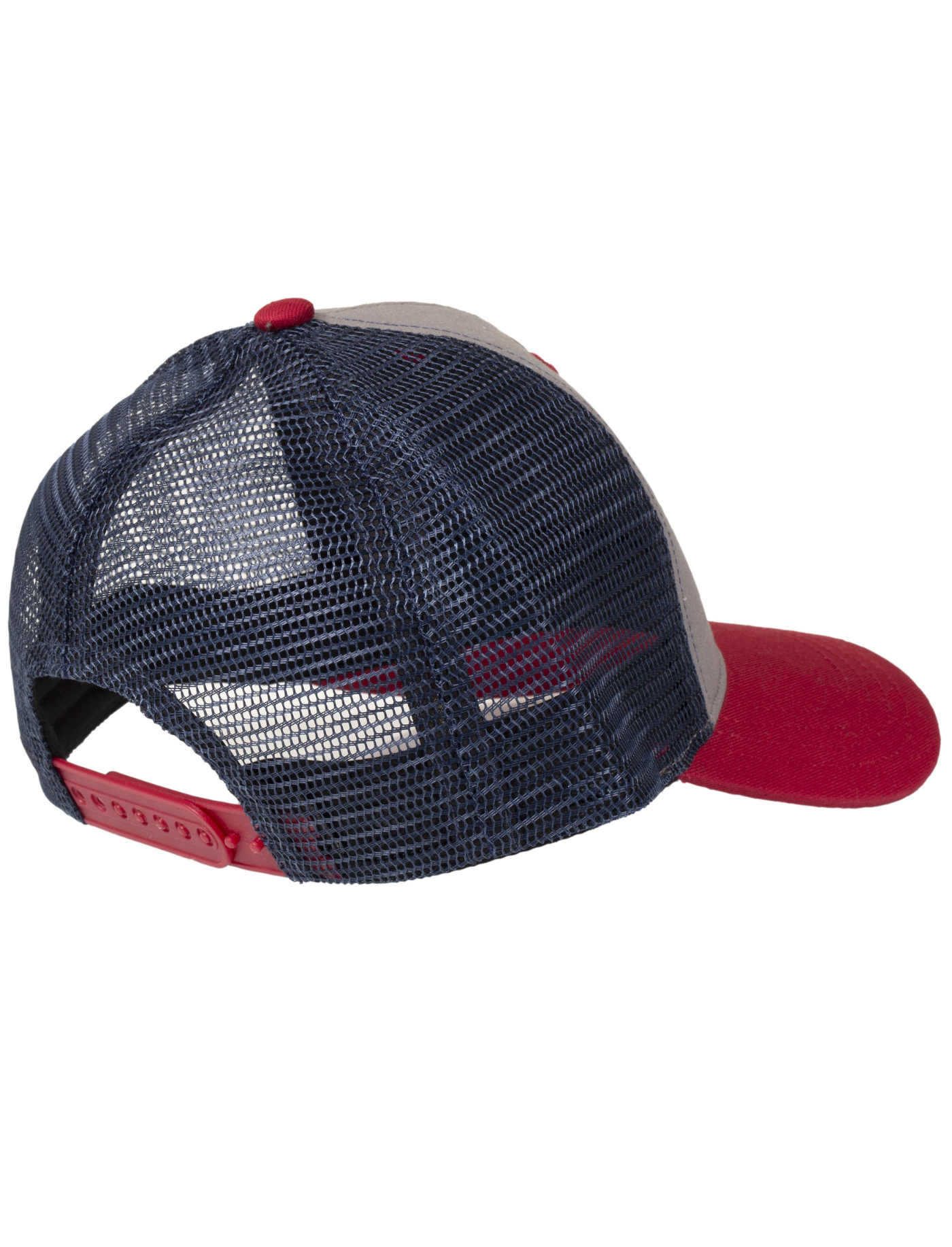 isotoner-casquette-enfant-4-8-ans-patch-marine-rouge-requin image 7