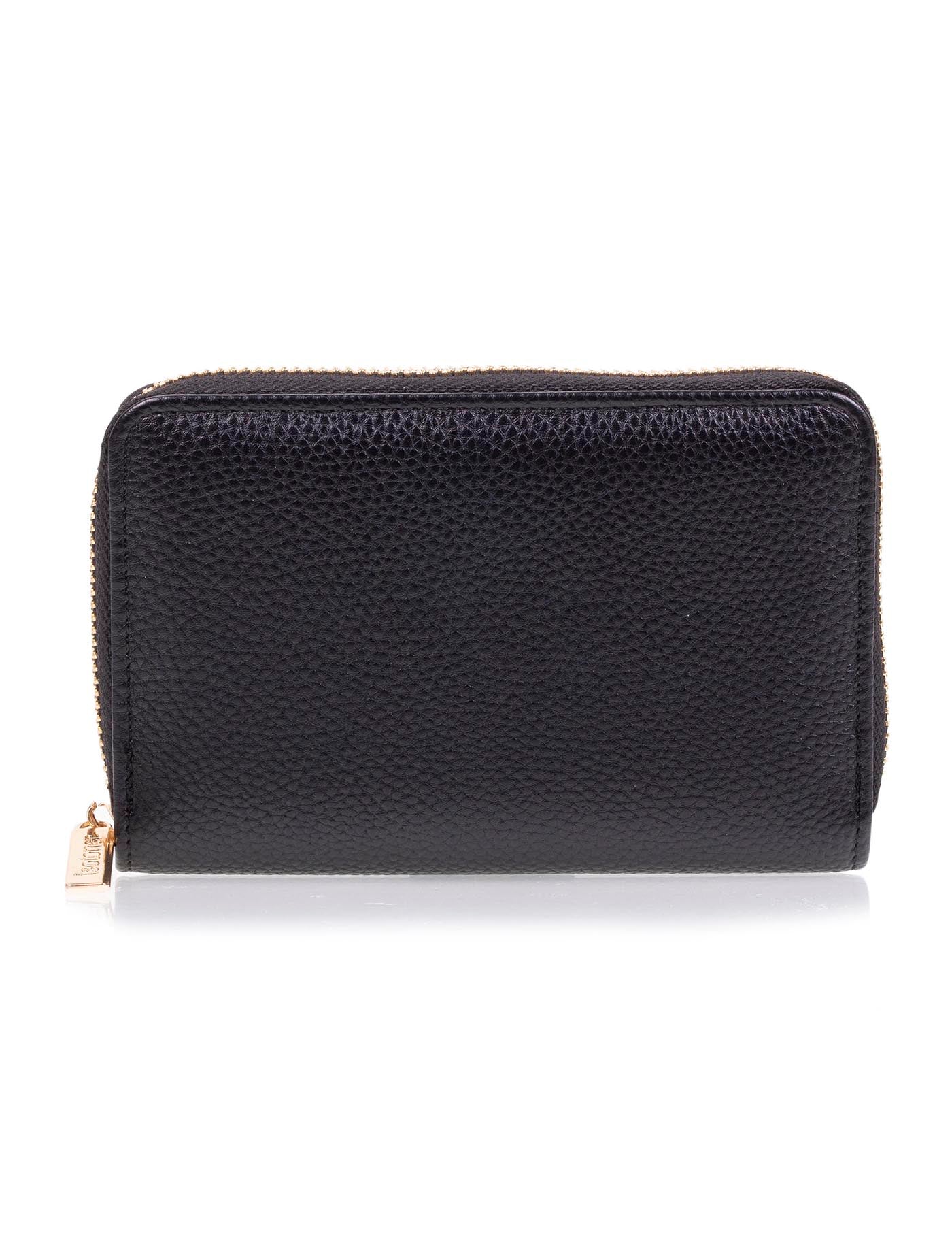 isotoner-portefeuille-femme-zipp-noir-simili-cuir-rfid image 7