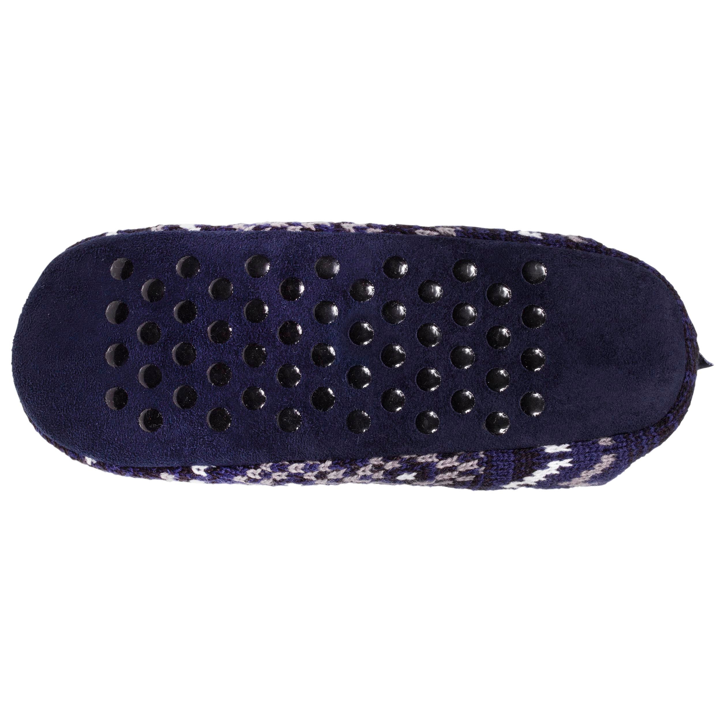 isotoner-chaussettes-chaussons-homme-extra-light-marine image 5