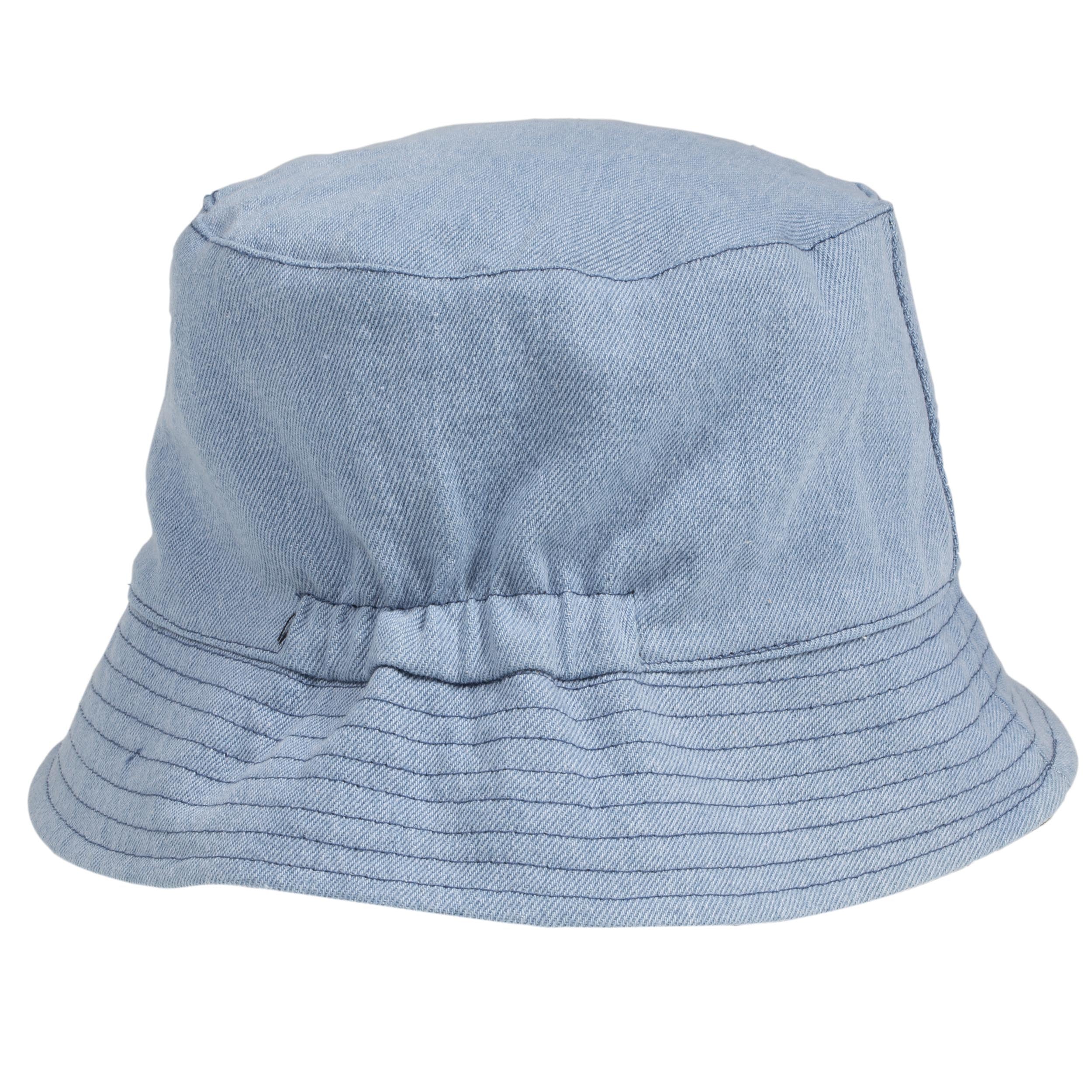 isotoner-bob-mixte-ajustable-jean-coton image 2