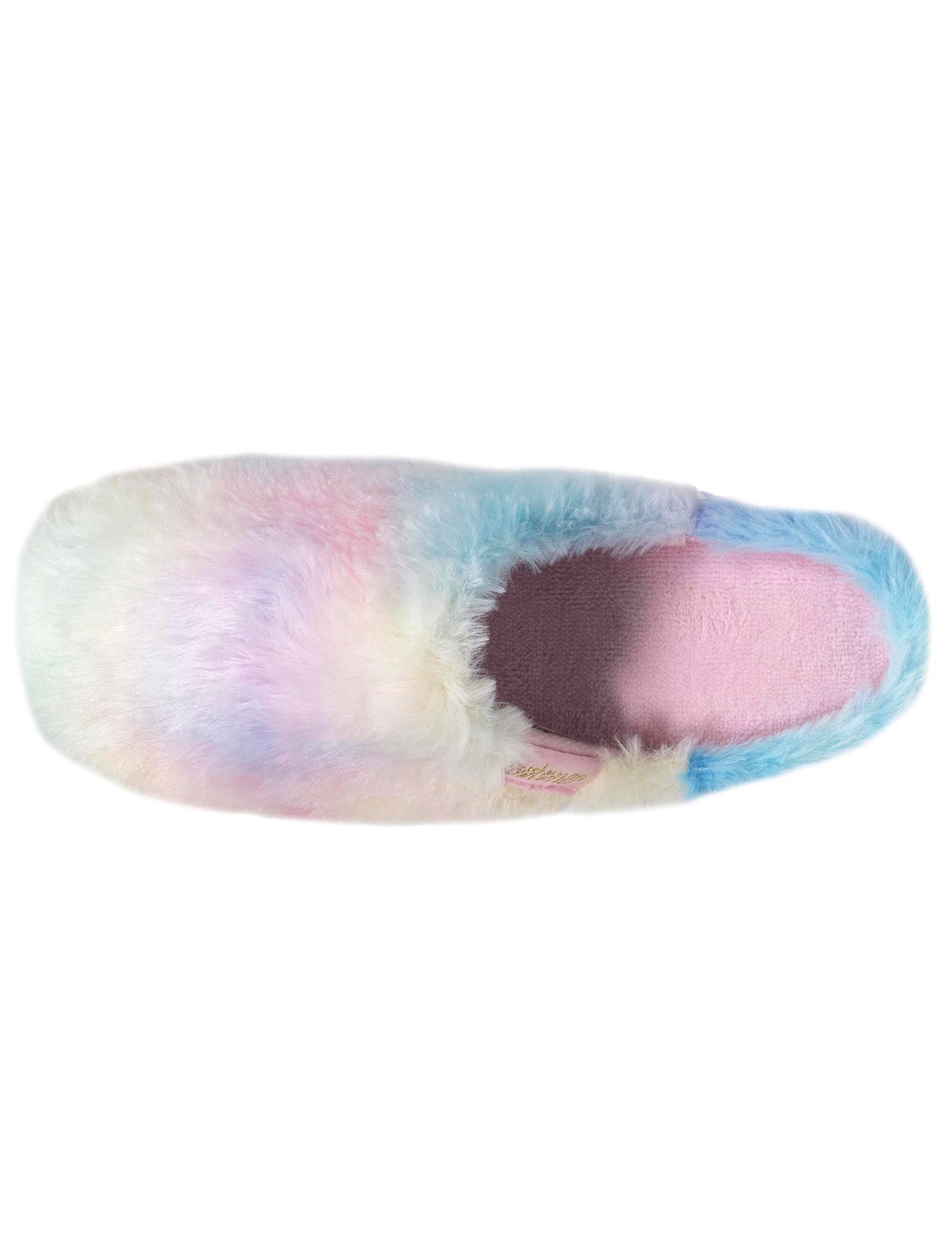 isotoner-chaussons-mules-junior-multico-rose image 7