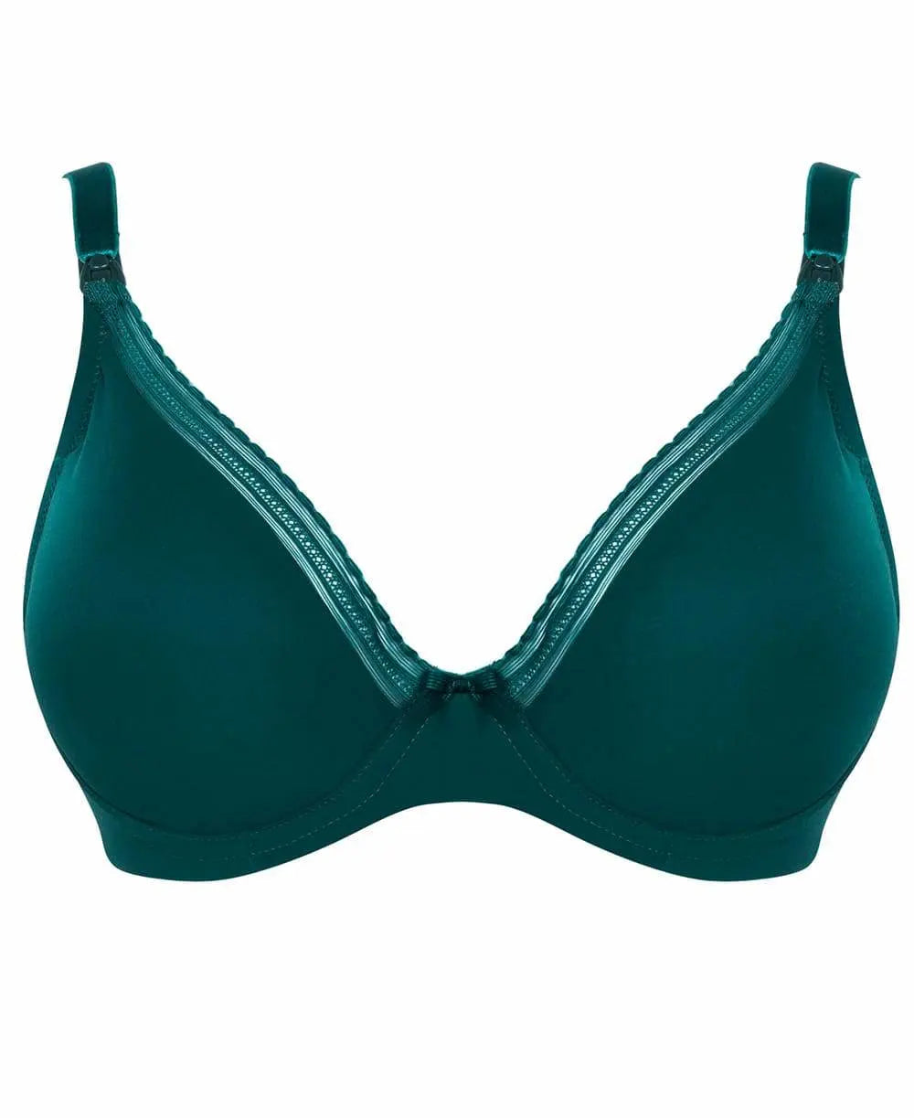 cache-c-ur-soutien-gorge-de-grossesse-et-d-allaitement-milk-vert image 1