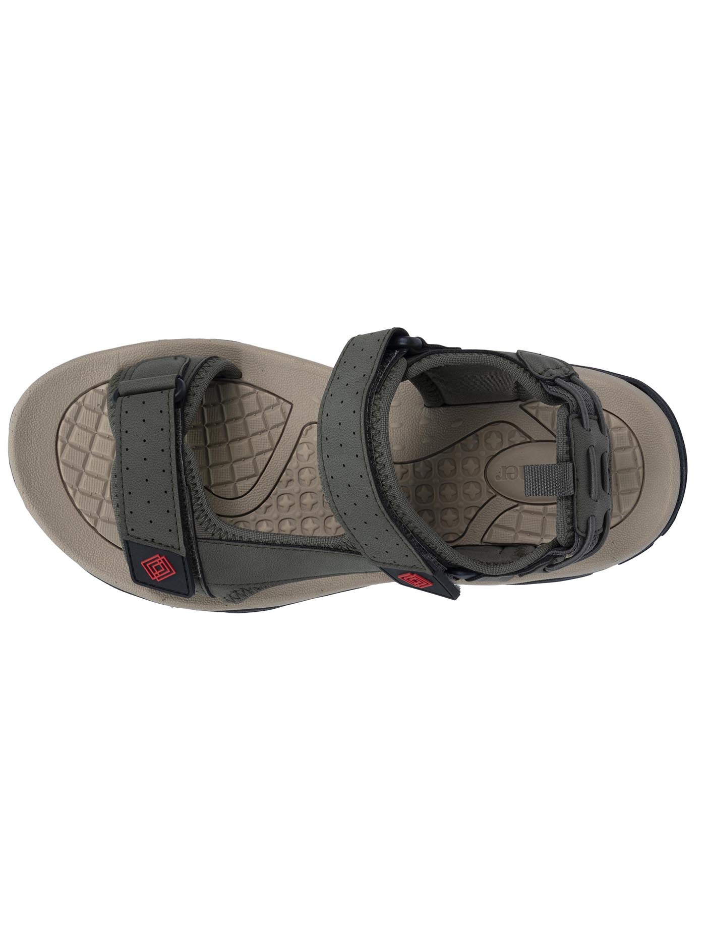 isotoner-sandales-homme-sport-kaki-everywear image 7