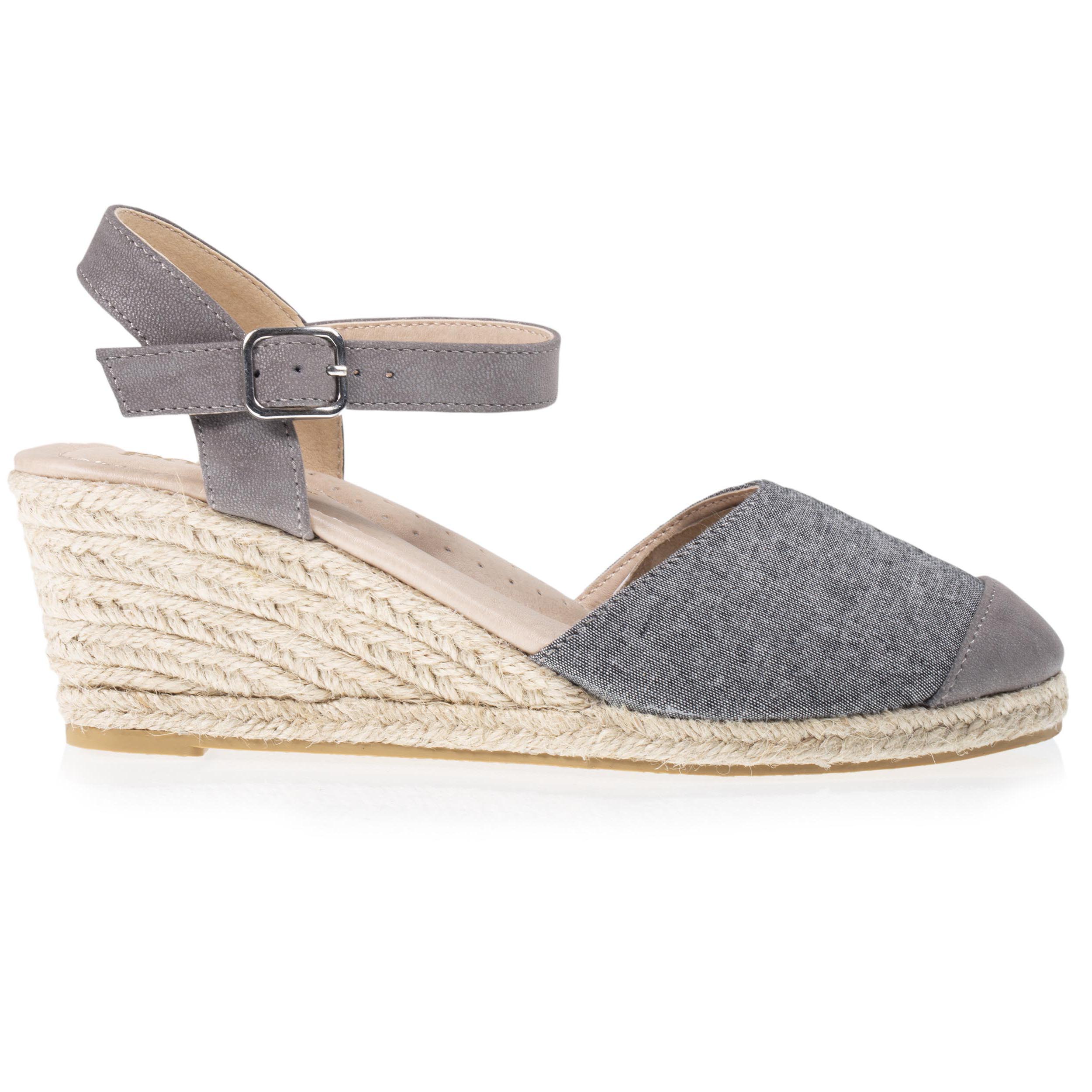 isotoner-espadrilles-ferm-es-femme-talon-corde-grise-6-cm image 8