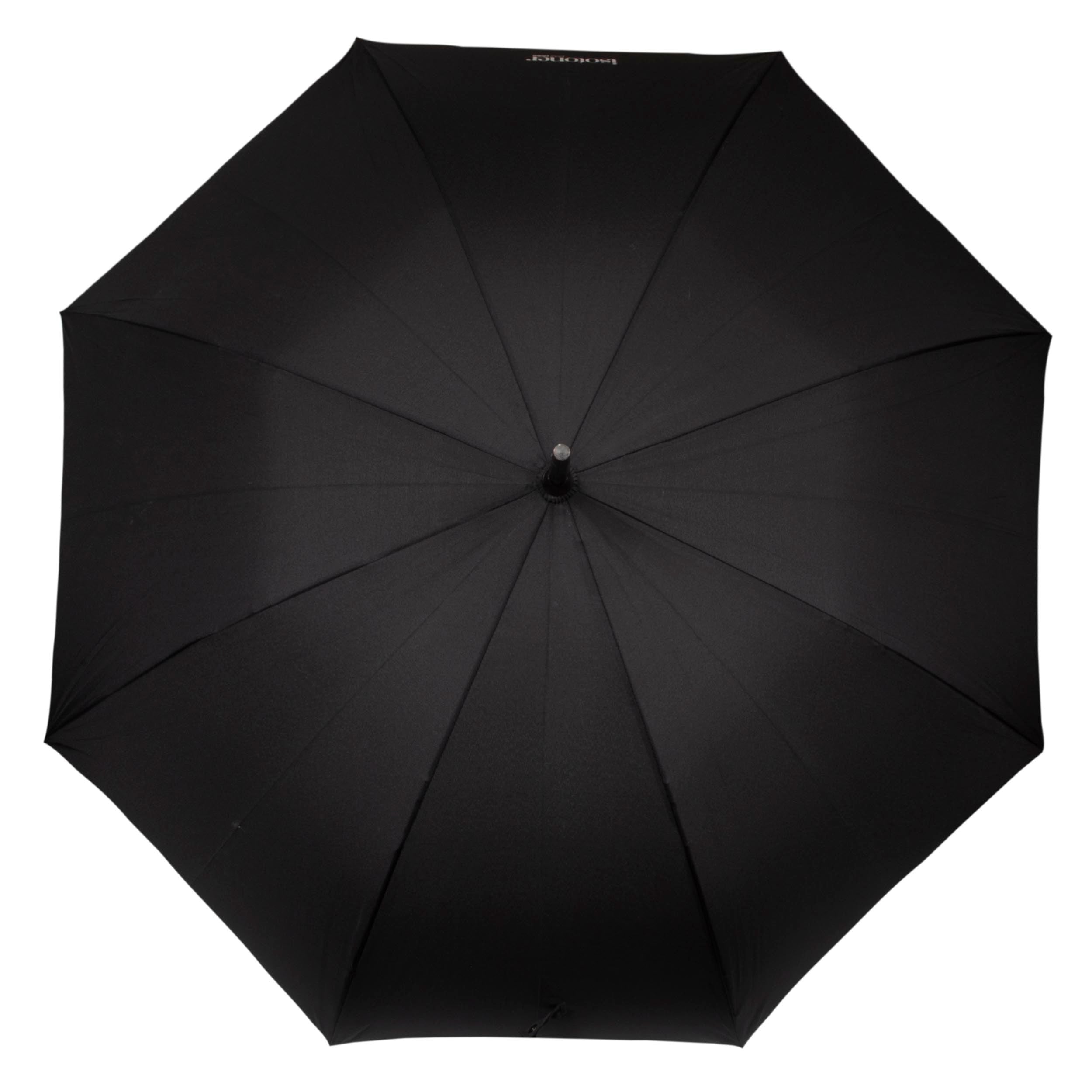 isotoner-parapluie-canne-auto-noir-100-recycl image 3