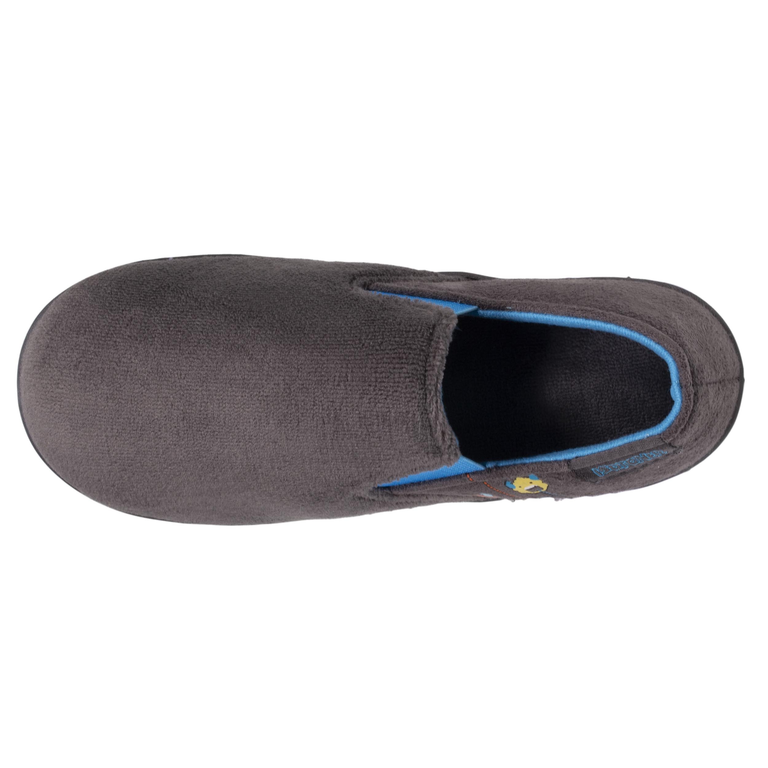 isotoner-chaussons-sans-g-nes-junior-pixels-polaire image 2