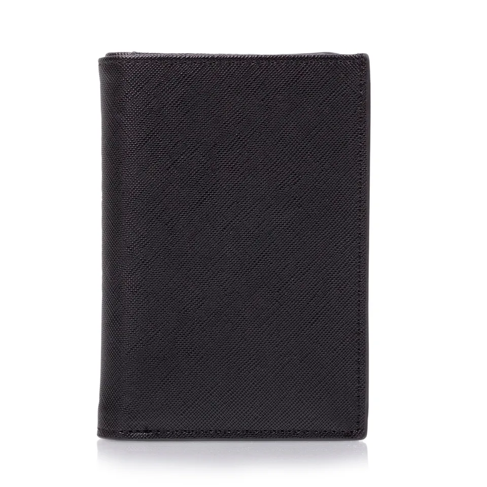 isotoner-portefeuille-3-volets-homme-noir-rfid image 1