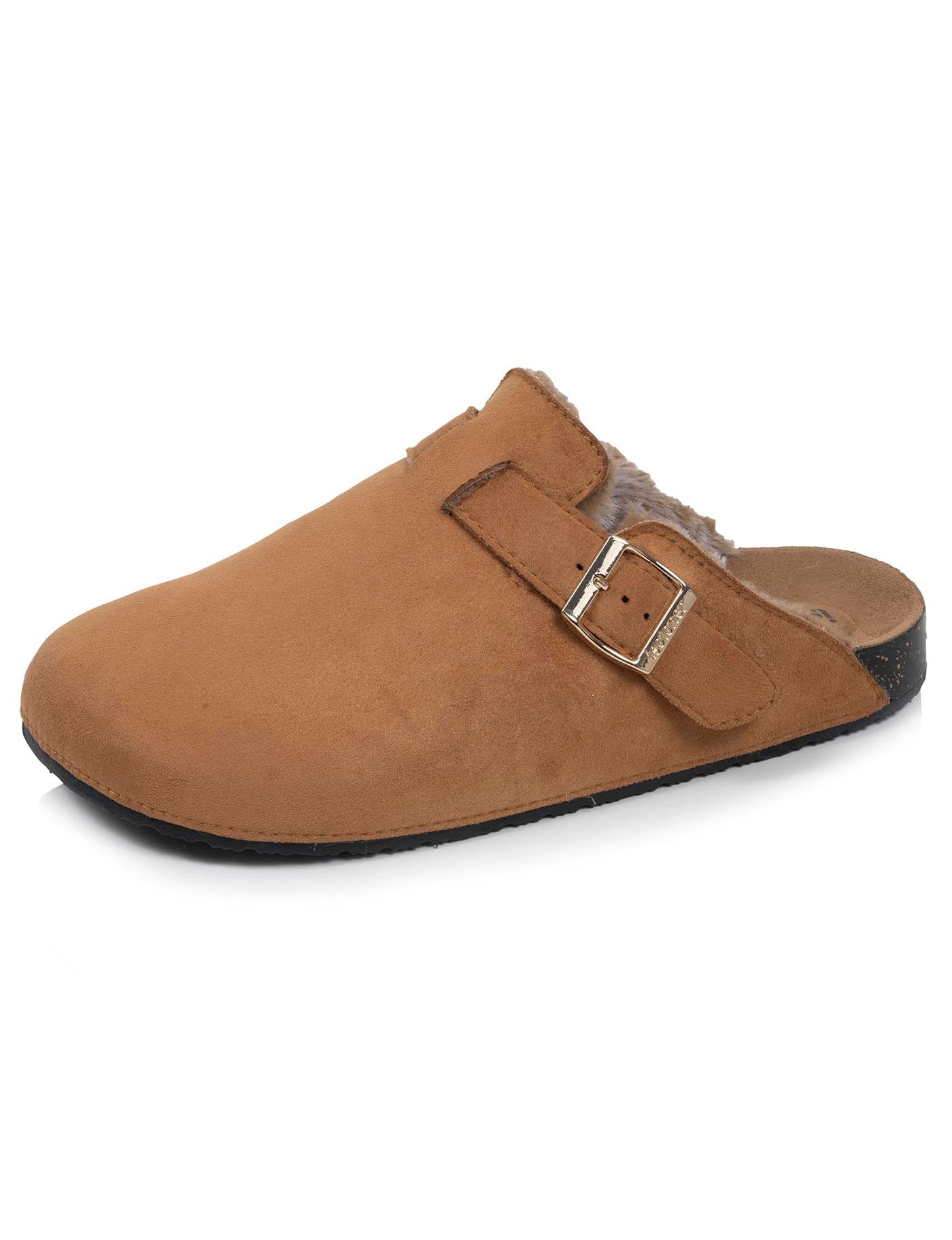 isotoner-mules-sabots-femme-camel-l-opard-everywear image 6