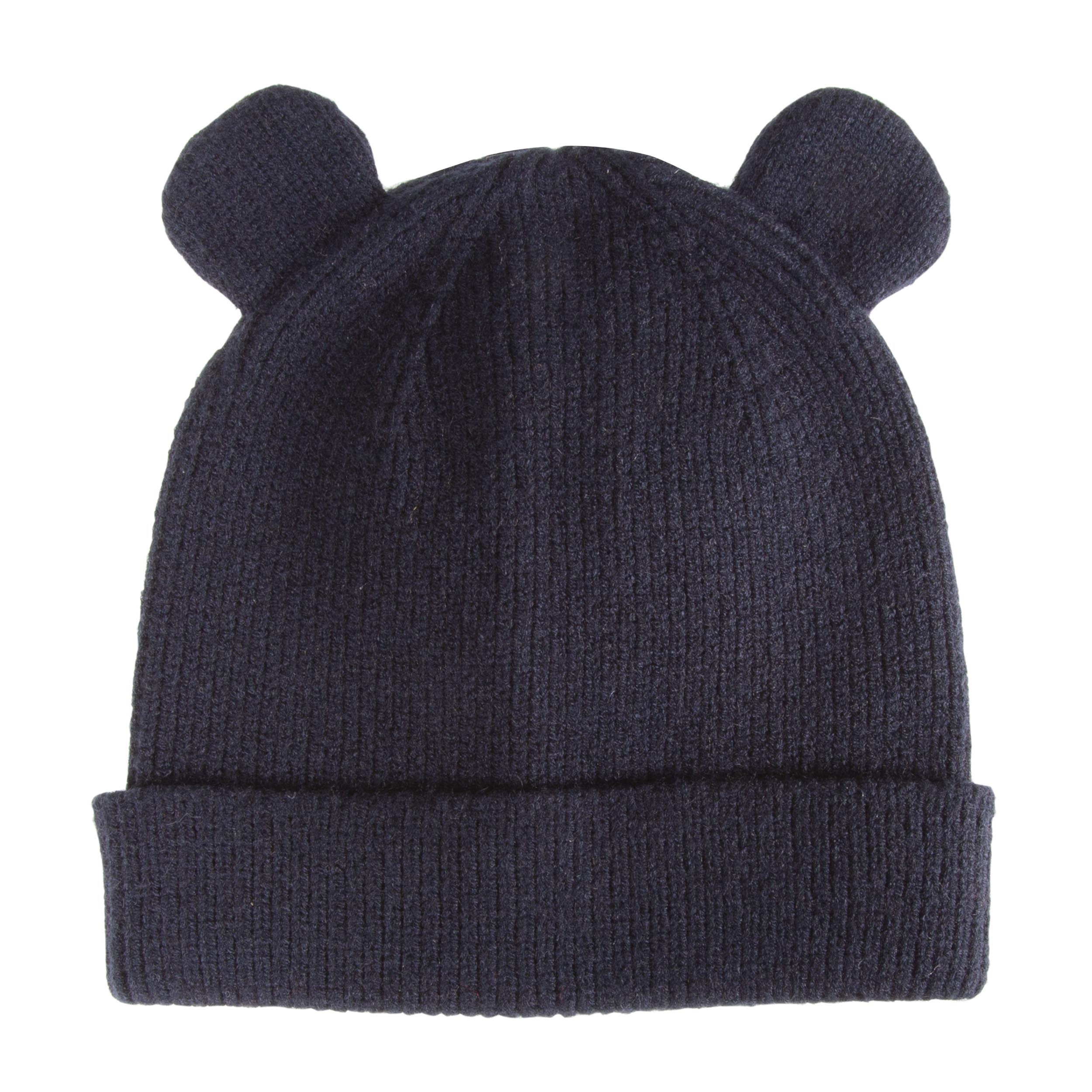 isotoner-bonnet-enfant-2-4-ans-oreilles-marine image 2