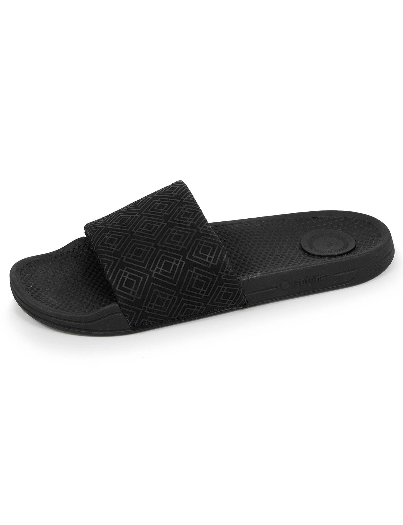 isotoner-mules-claquettes-homme-everywear-noir-logo image 6
