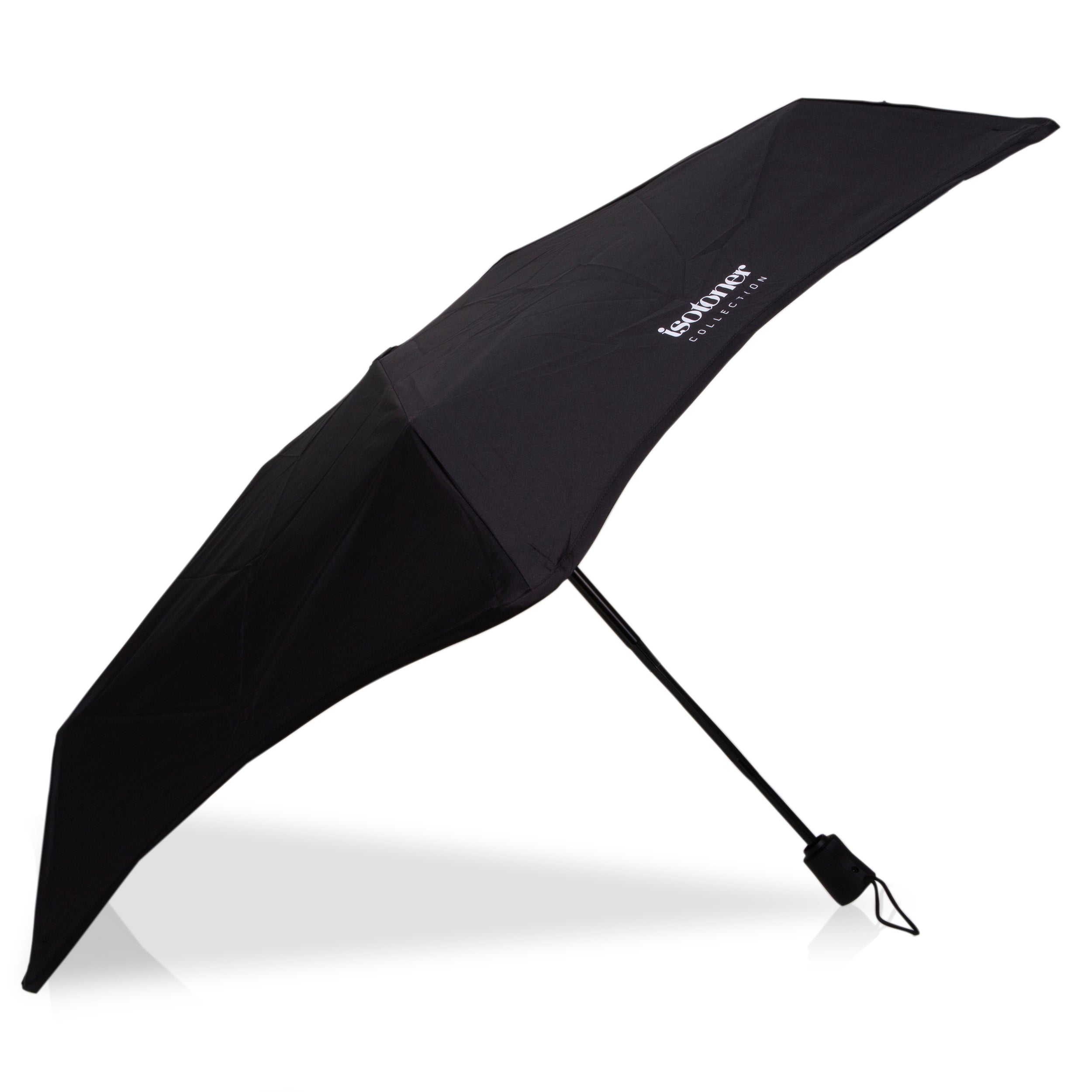 isotoner-parapluie-alpha-x-tra-solide-noir-automatique-anti-vent image 2