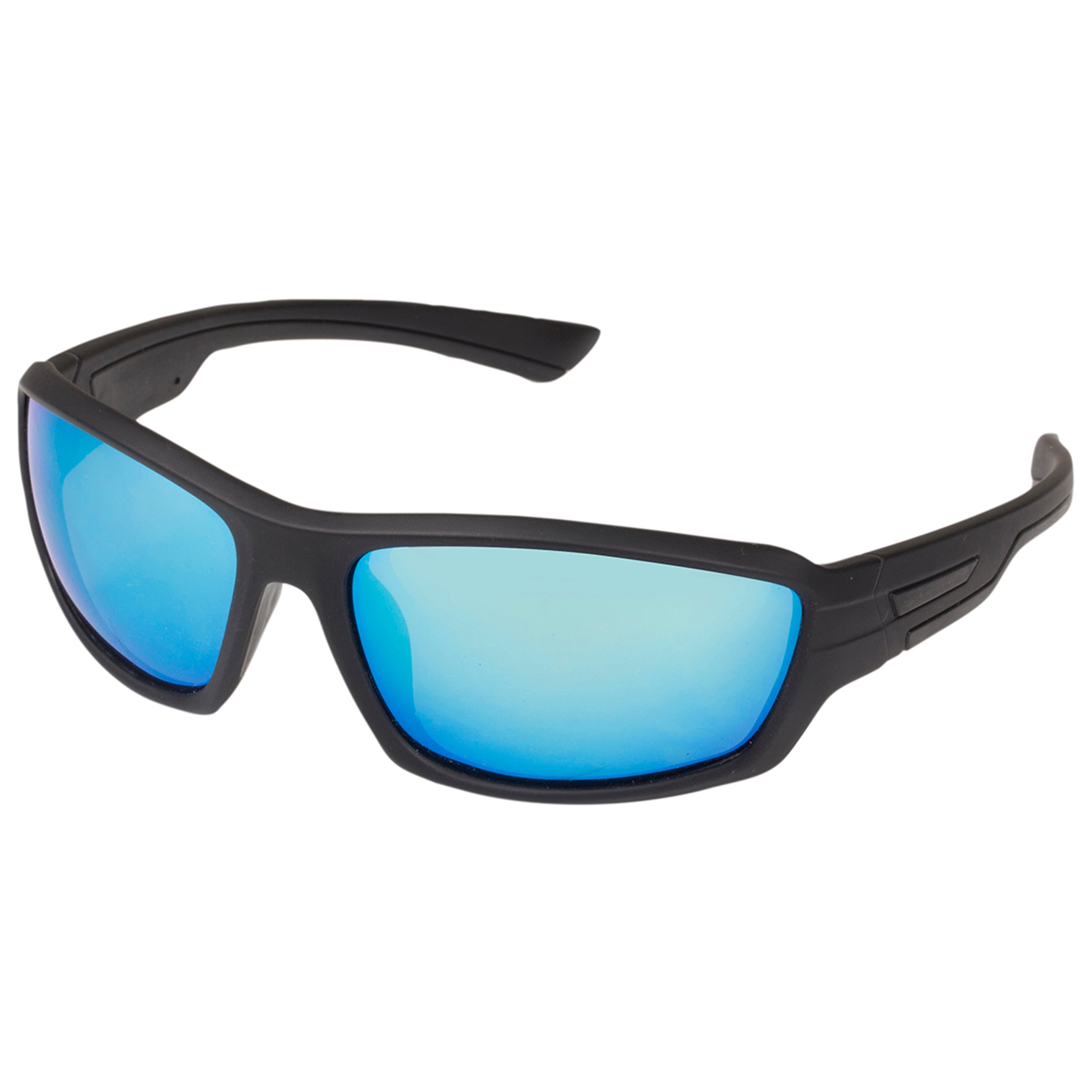 isotoner-lunettes-de-soleil-mixte-sport-noir-miroirs-polarisantes image 3