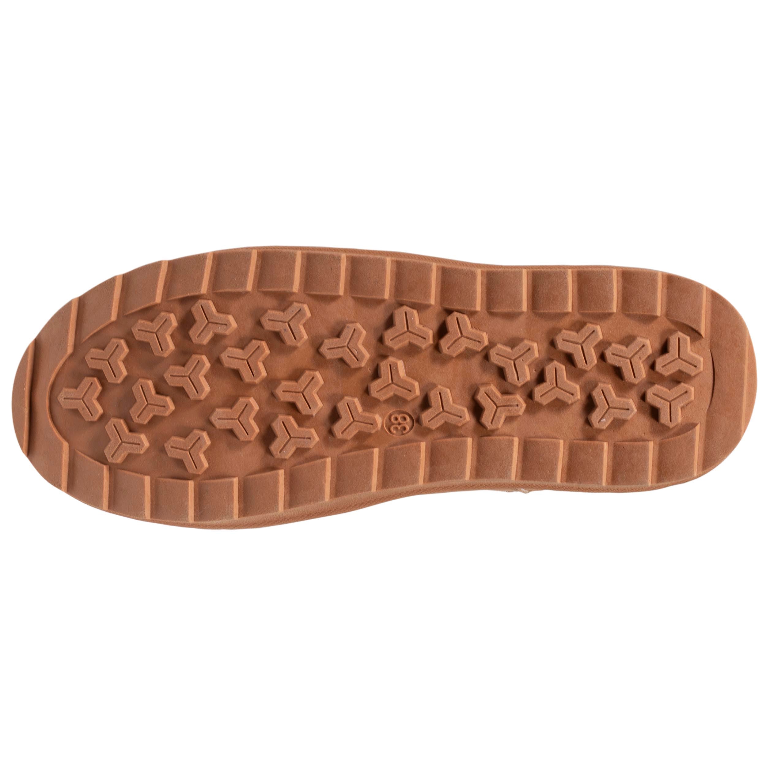 isotoner-bottines-femme-fourrure-camel-m-moire-de-forme image 4