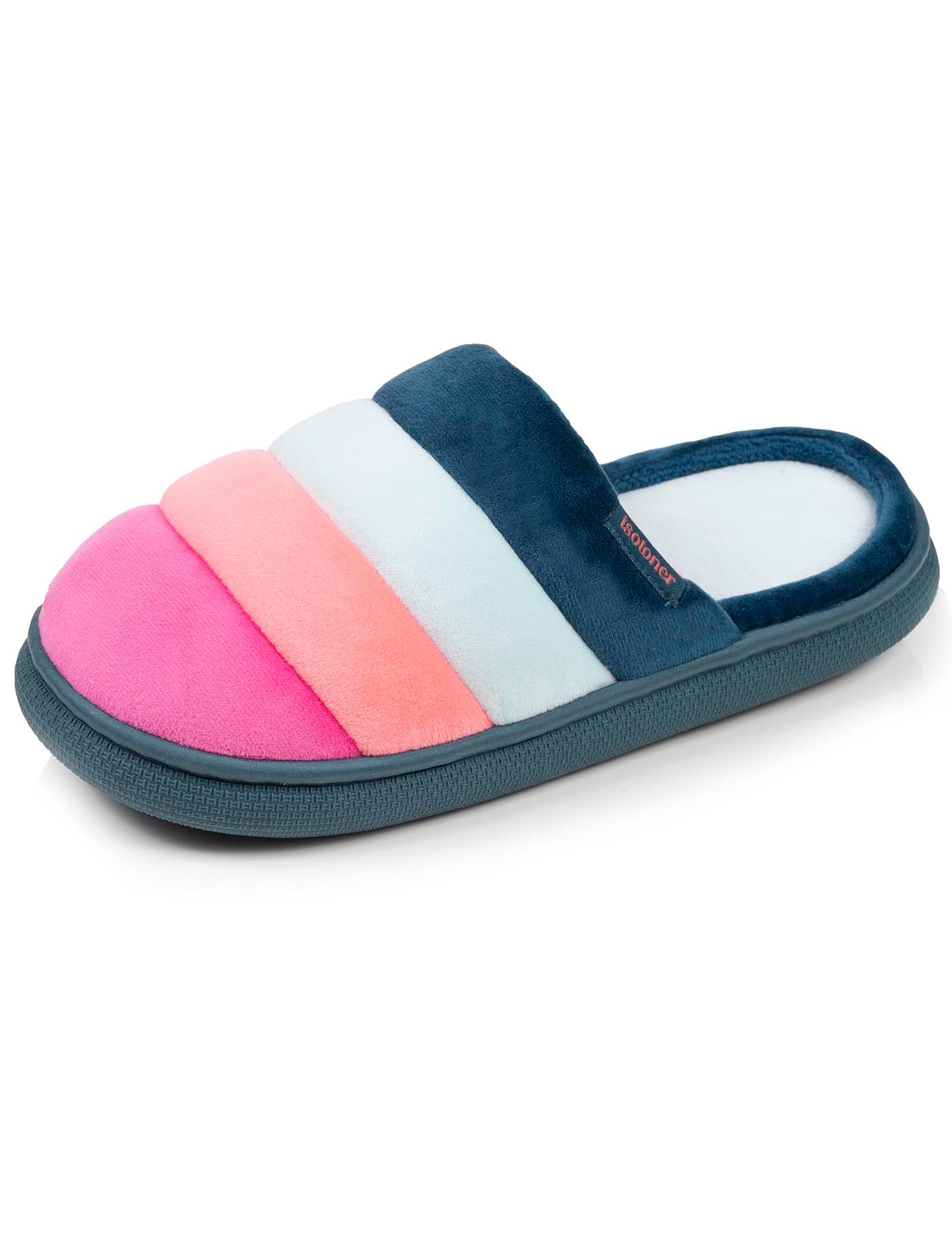 isotoner-chaussons-mules-femme-bloup-multicolor image 6