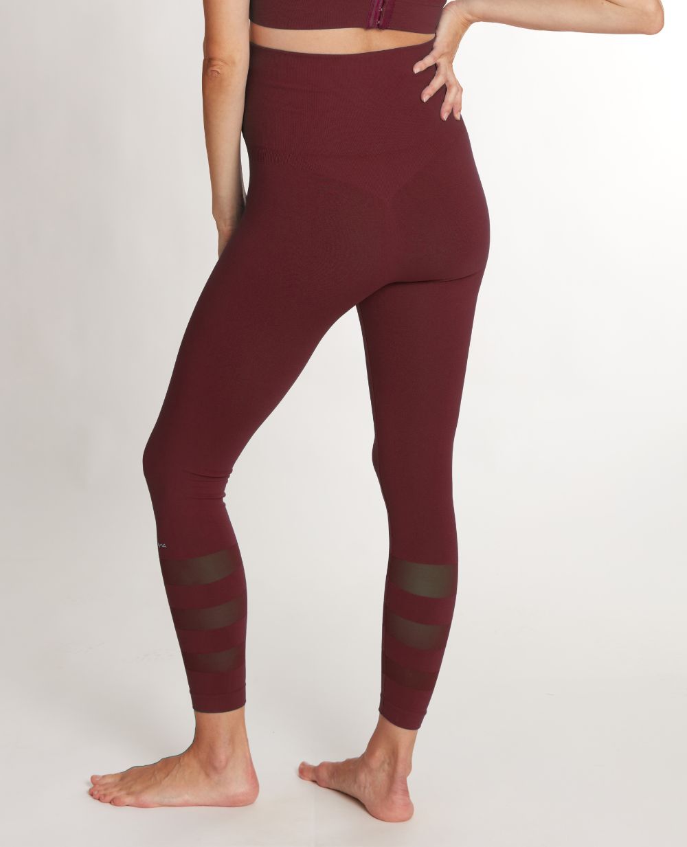 cache-c-ur-woma-legging-de-sport-et-de-grossesse-prune image 3