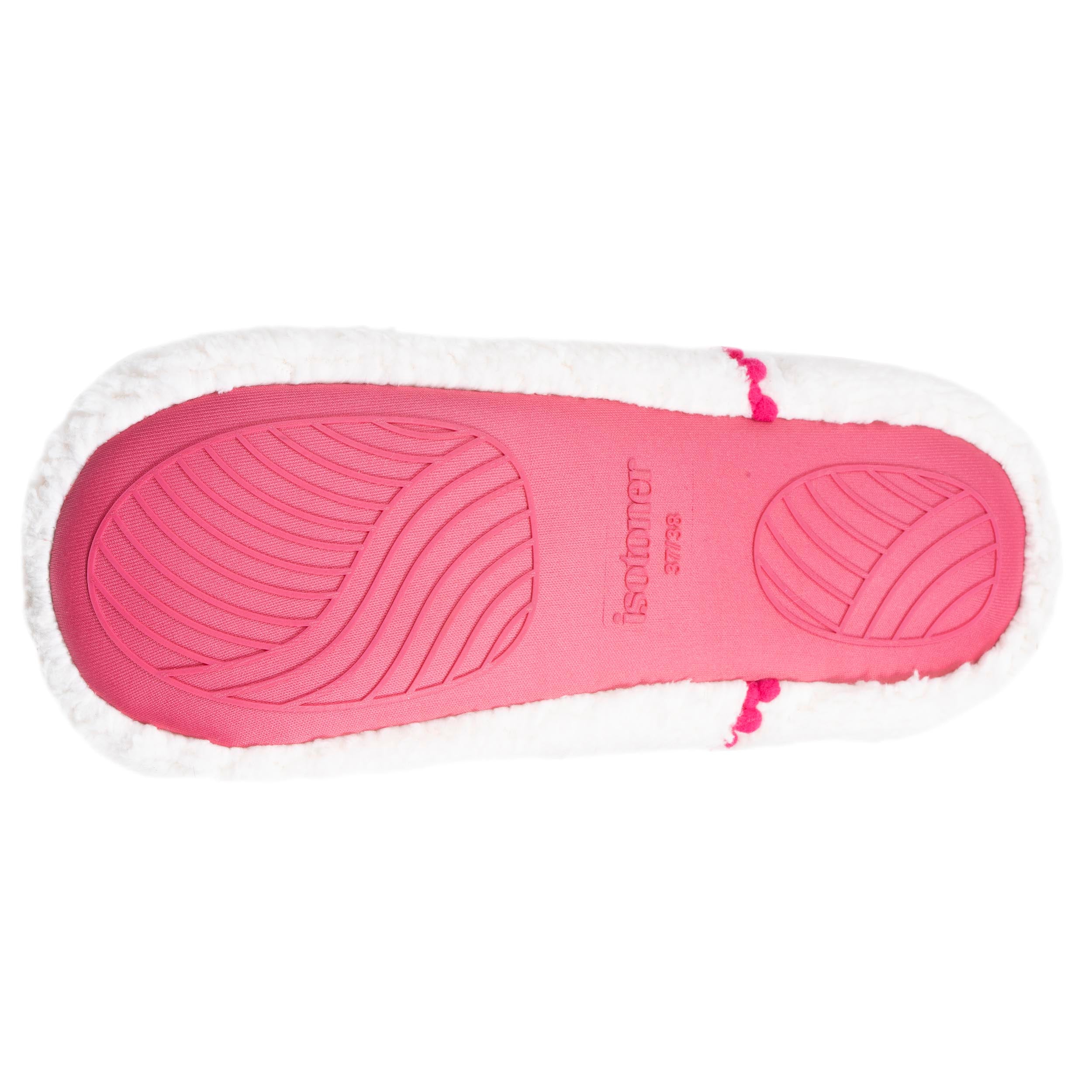isotoner-chaussons-bottillons-femme-sherpa-lama-ivoire image 4