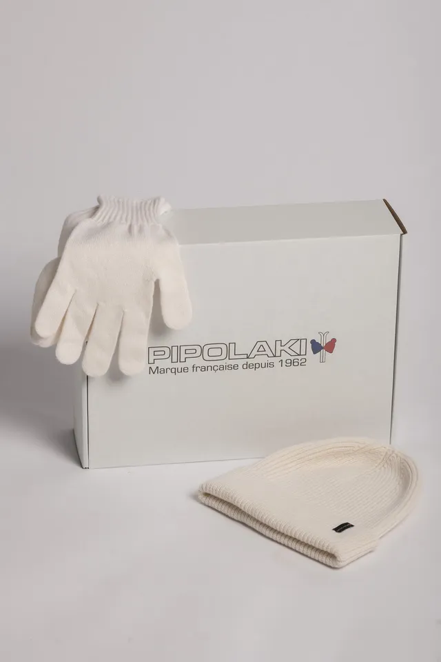 pipolaki-coffret-cadeau-bonnet-benoit-gants-irano image 1