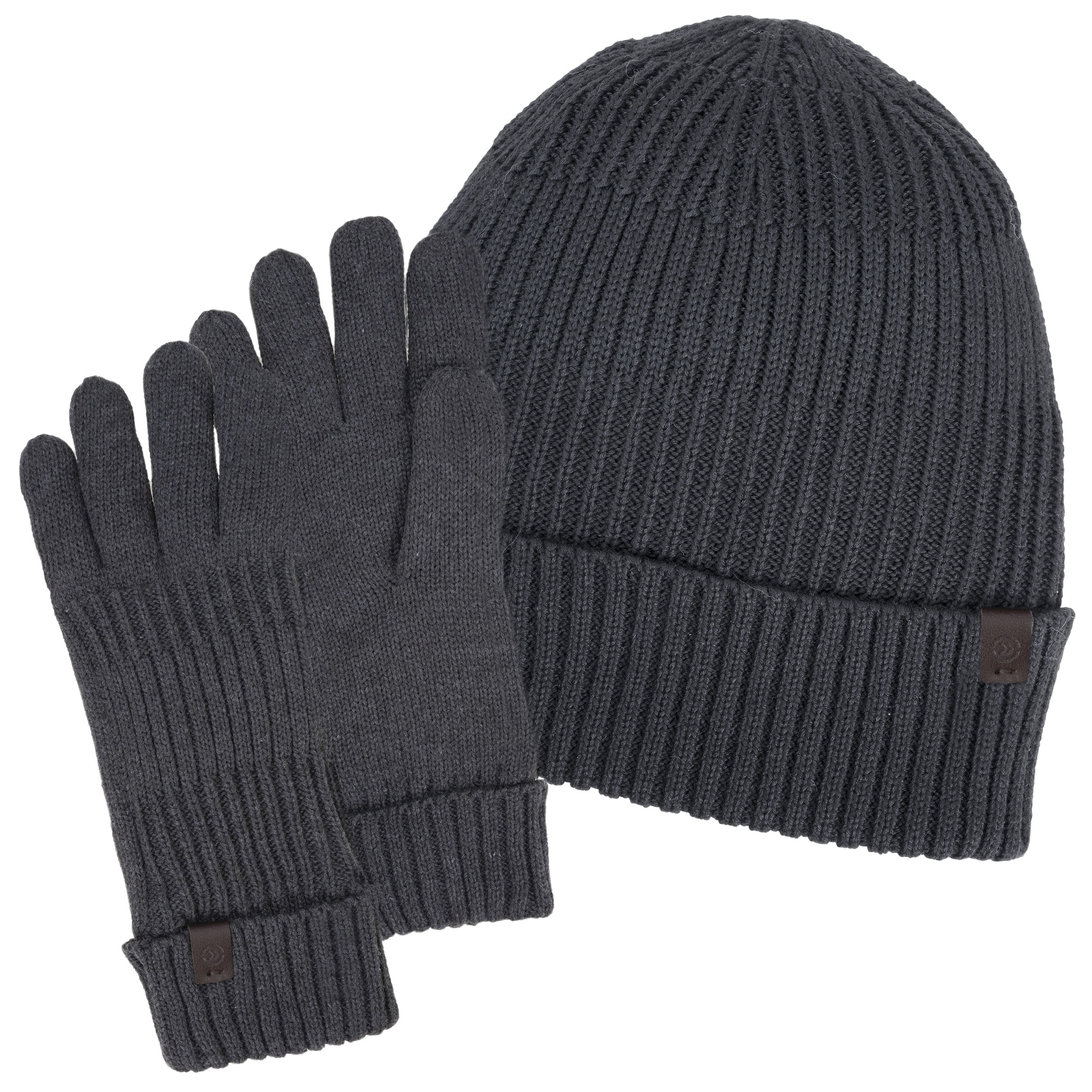 isotoner-gants-homme-maille-recycl-e-cotel-e image 2