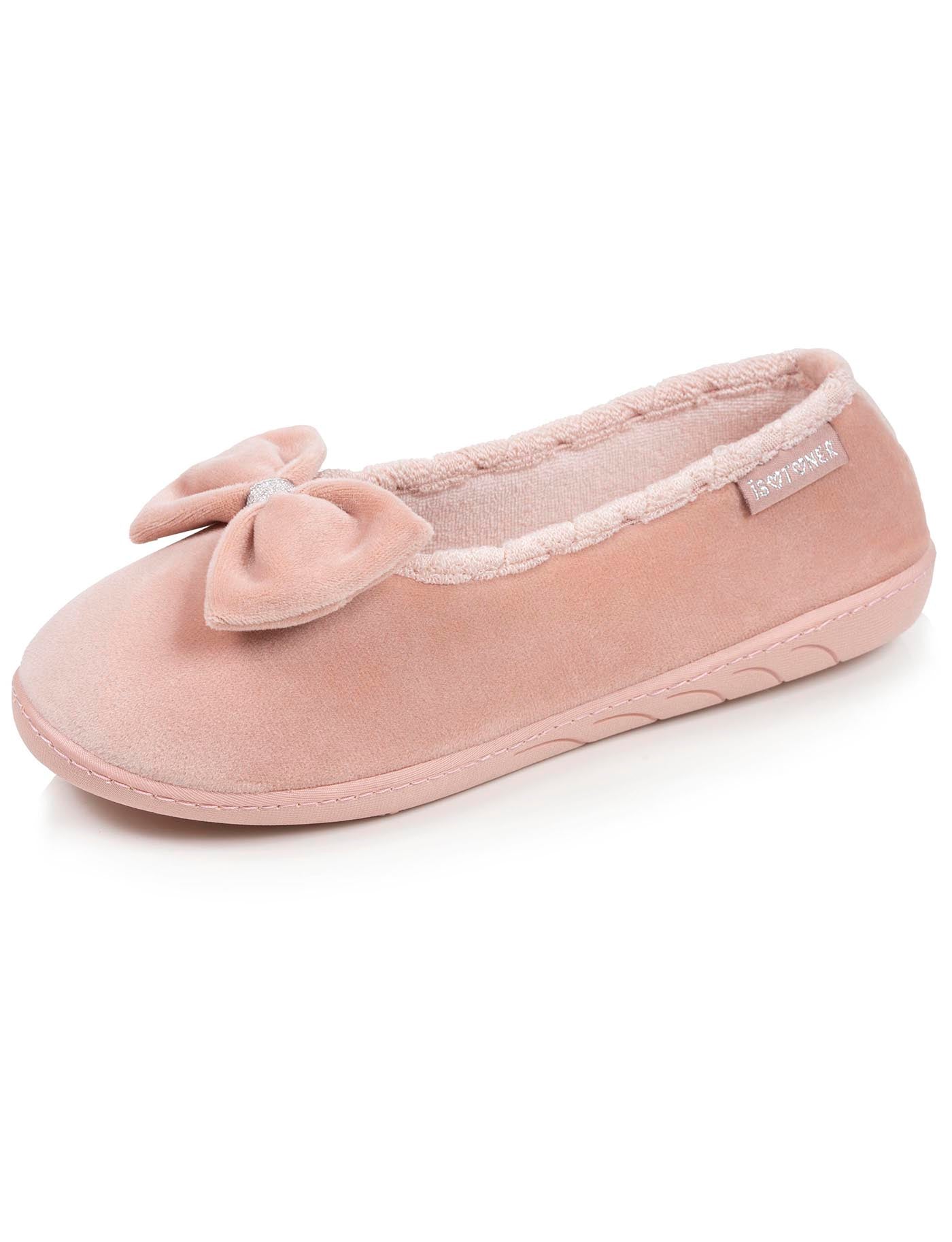 isotoner-chaussons-ballerines-femme-ergonomiques-blush image 6
