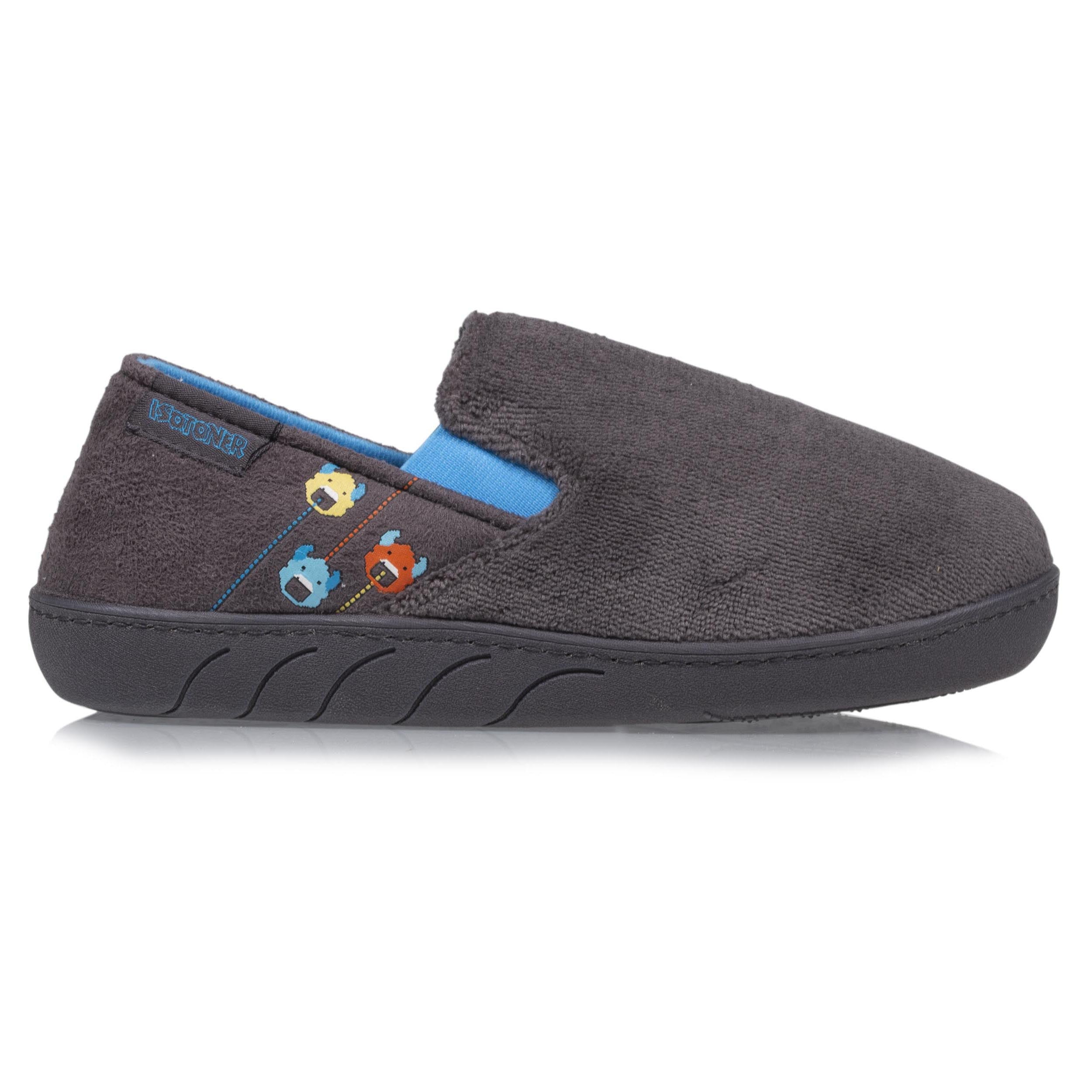 isotoner-chaussons-sans-g-nes-junior-pixels-polaire image 8