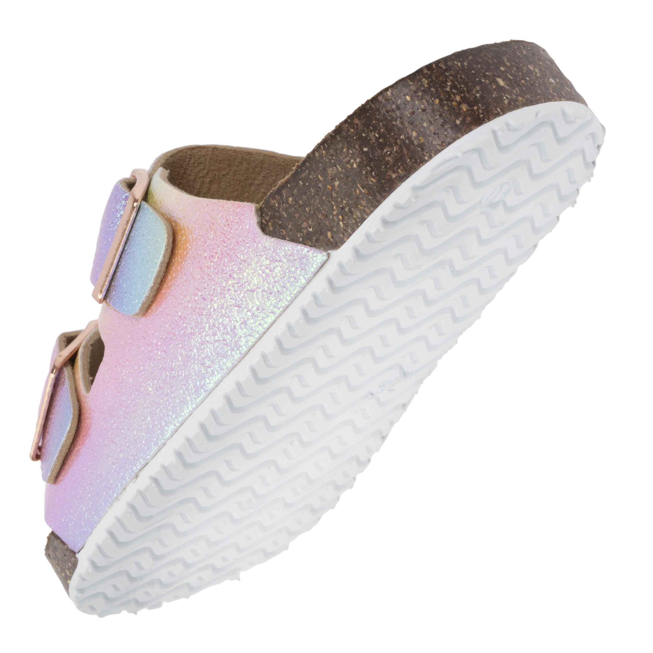 isotoner-mules-sandales-enfant-double-bride-multico image 5